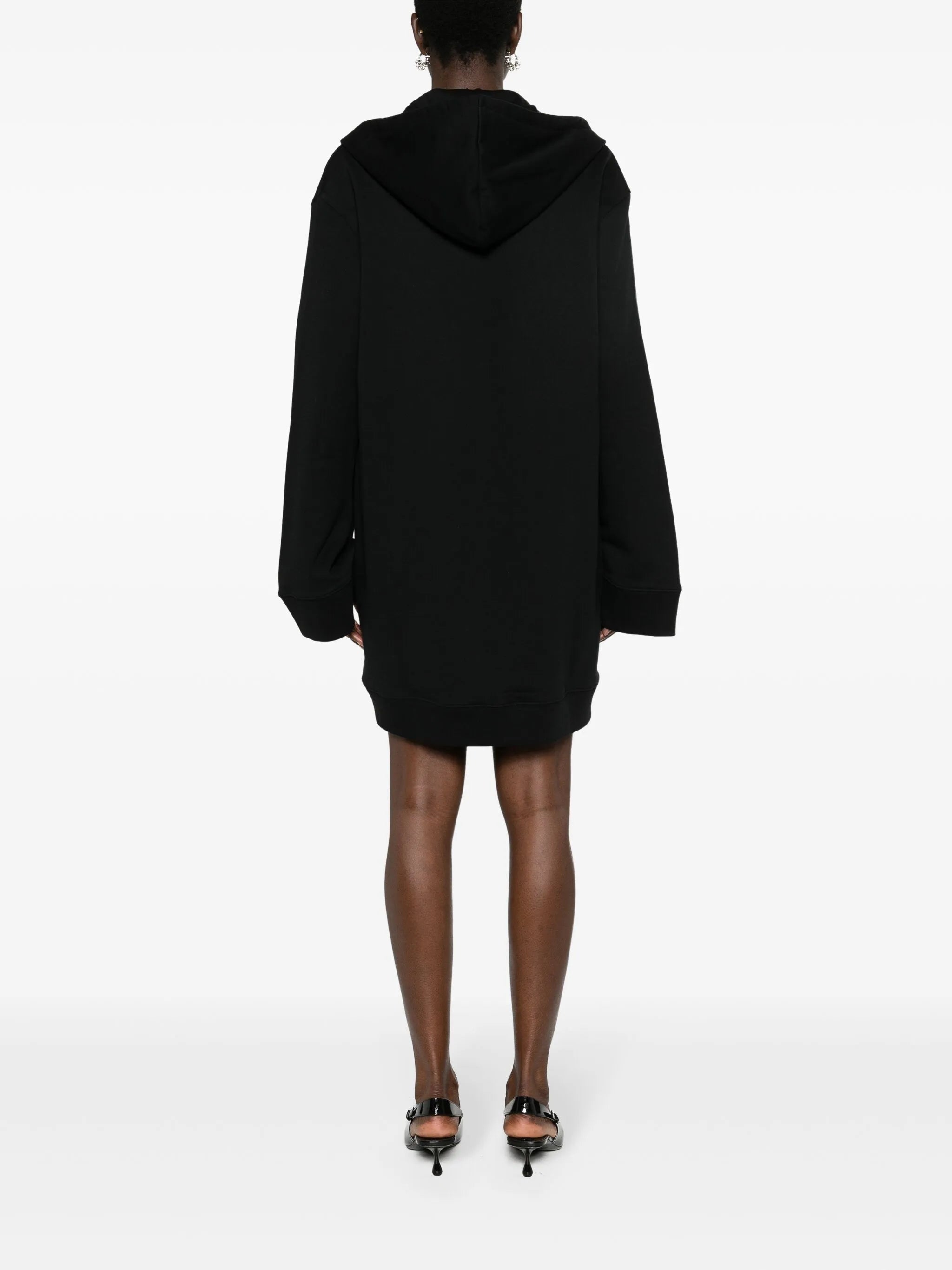 Hyperbole hooded minidress