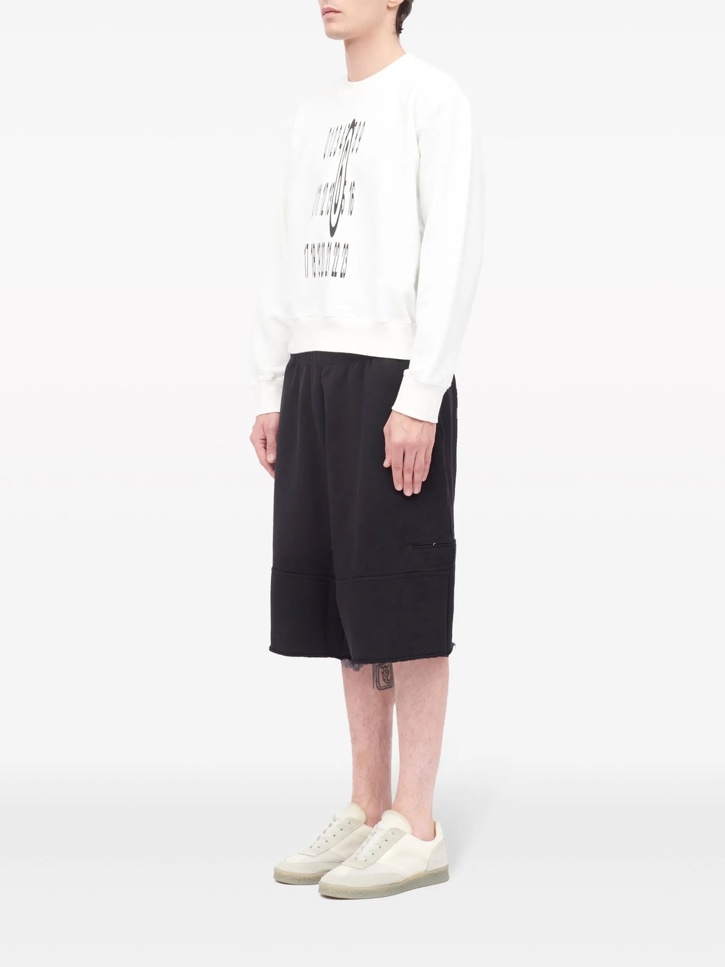 unbrushed jersey sweatshirt