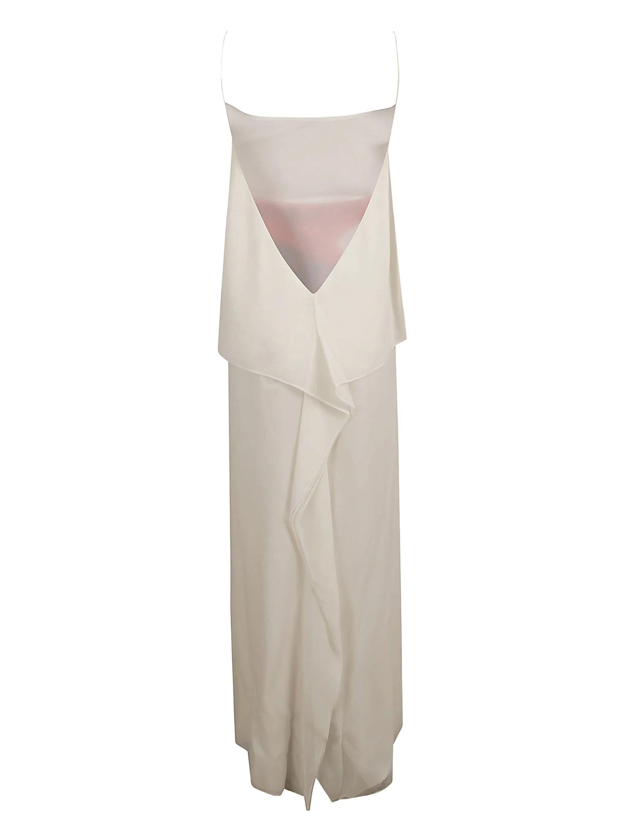 rose-print maxi dress