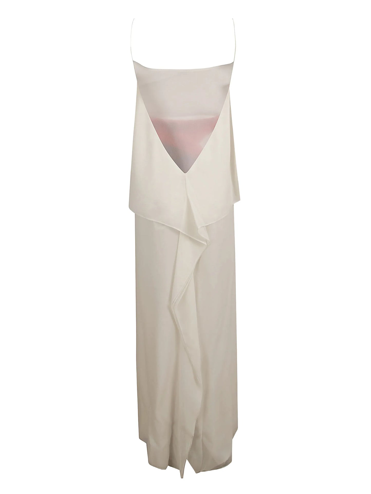 rose-print maxi dress