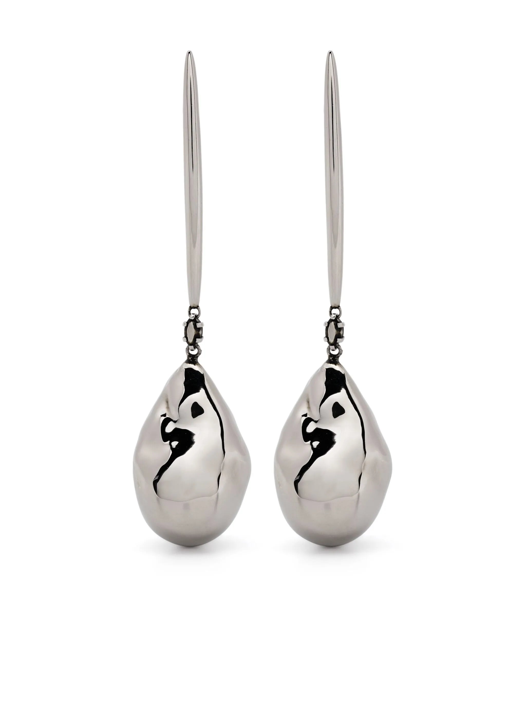 Pearl Stick drop earrings