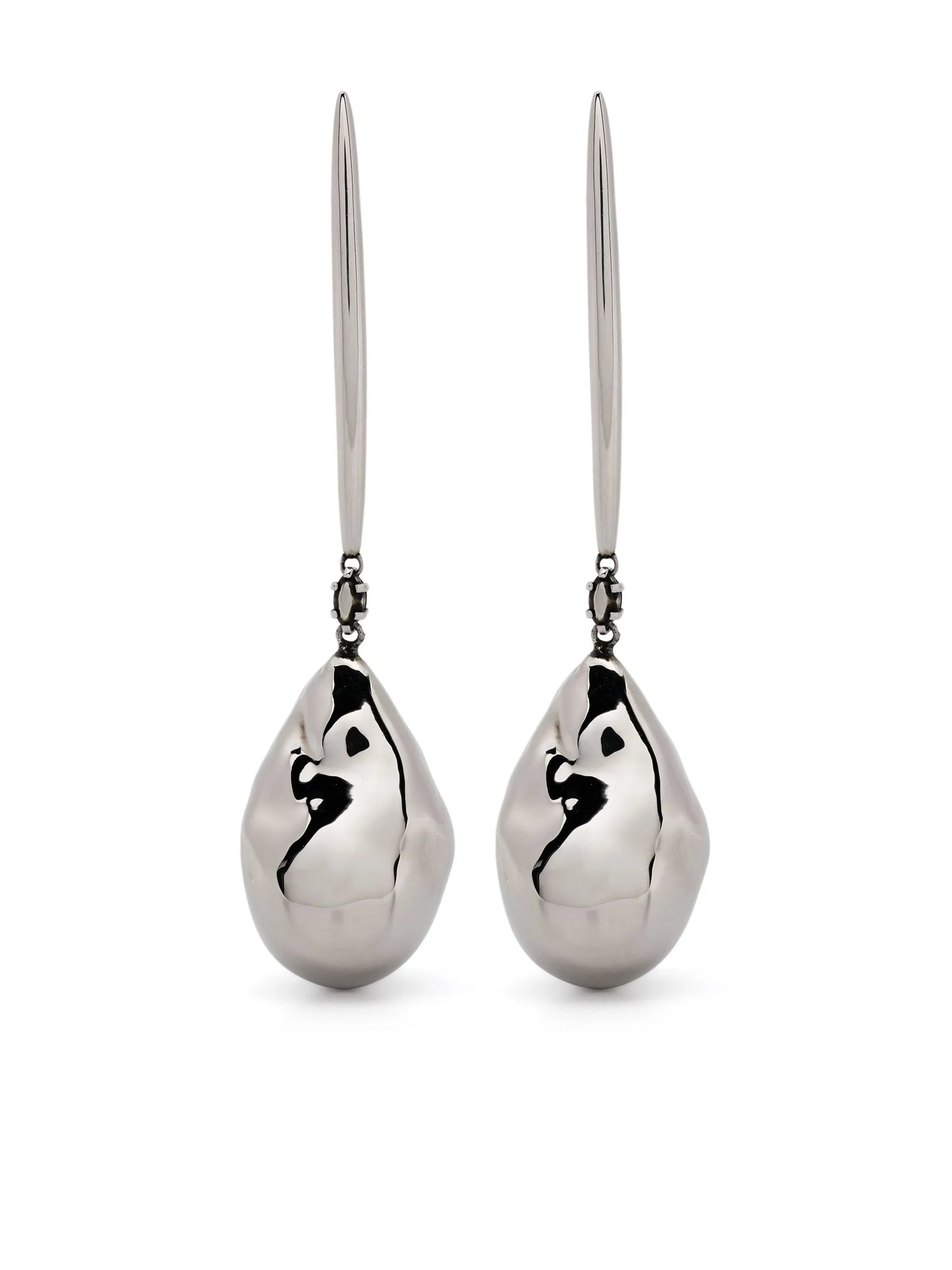 Pearl Stick drop earrings