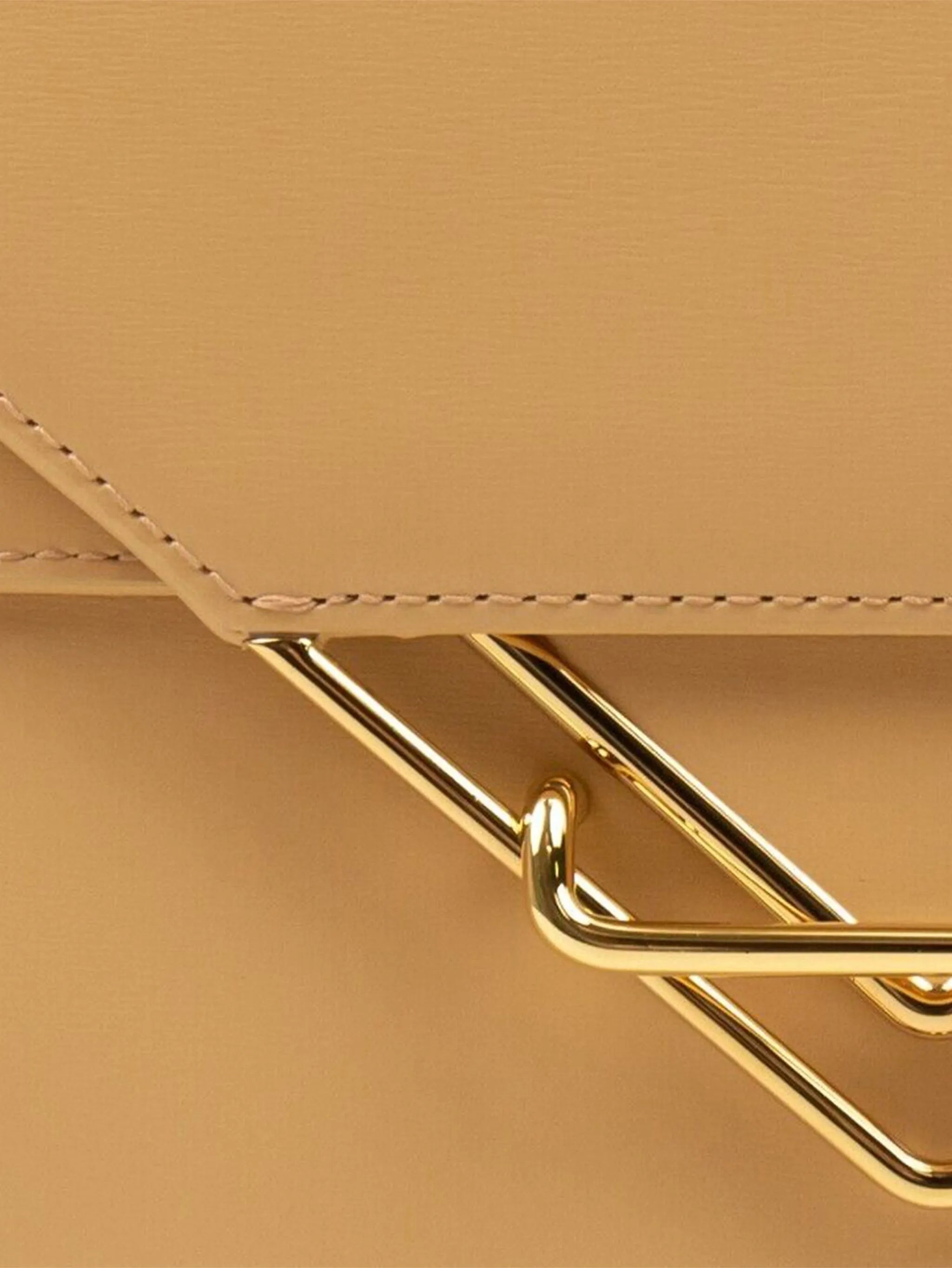 The Clip leather shoulder bag