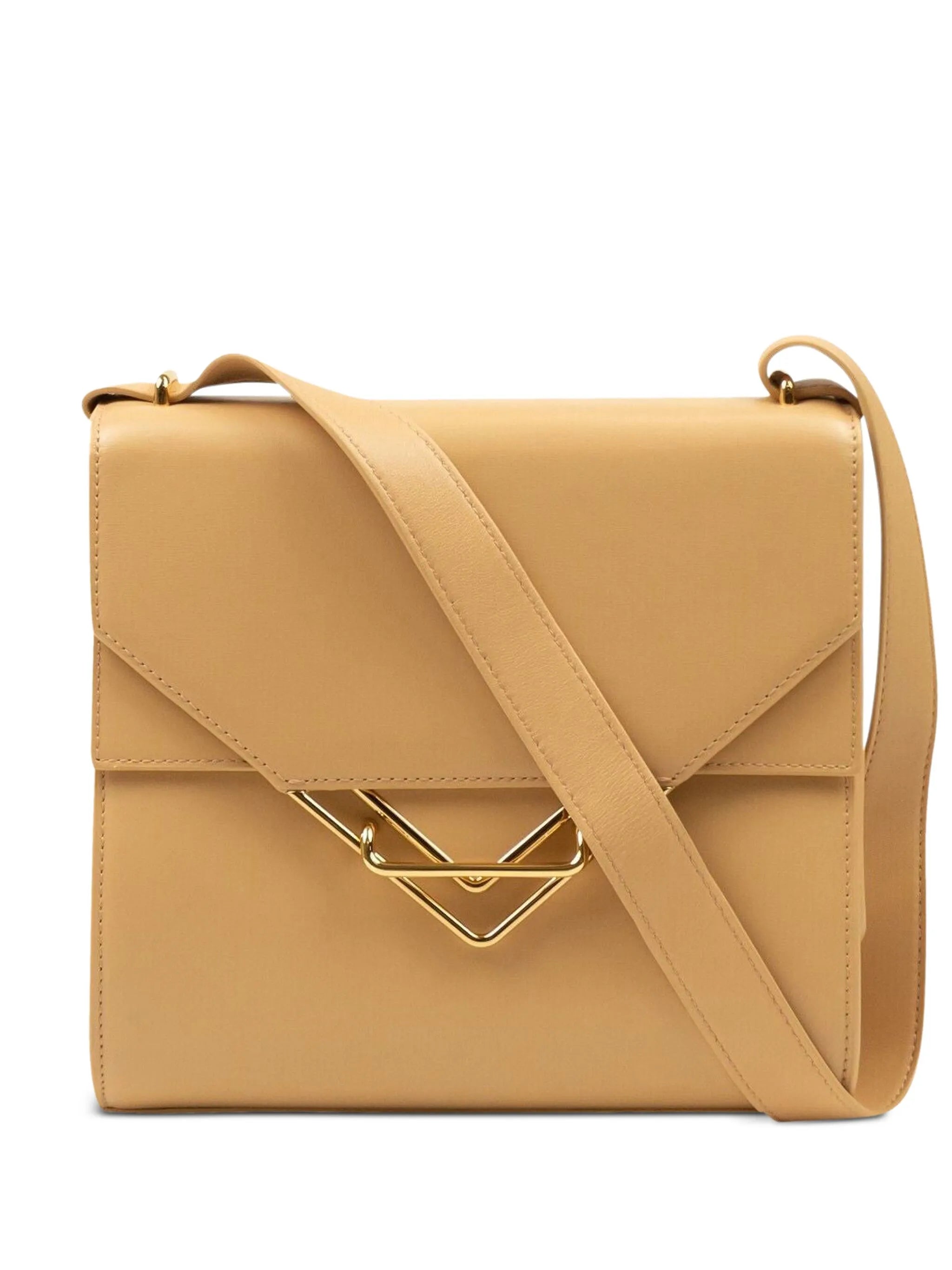 The Clip leather shoulder bag