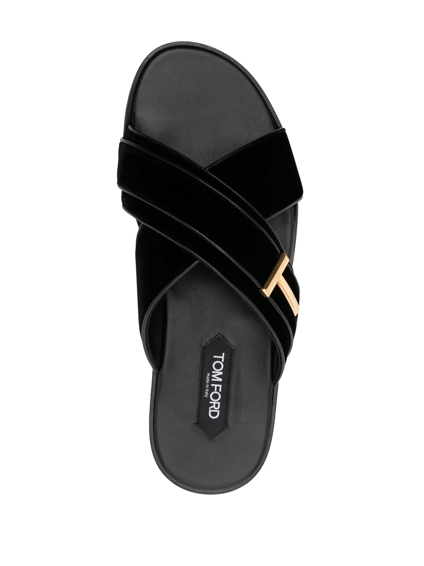 Preston velvet slides