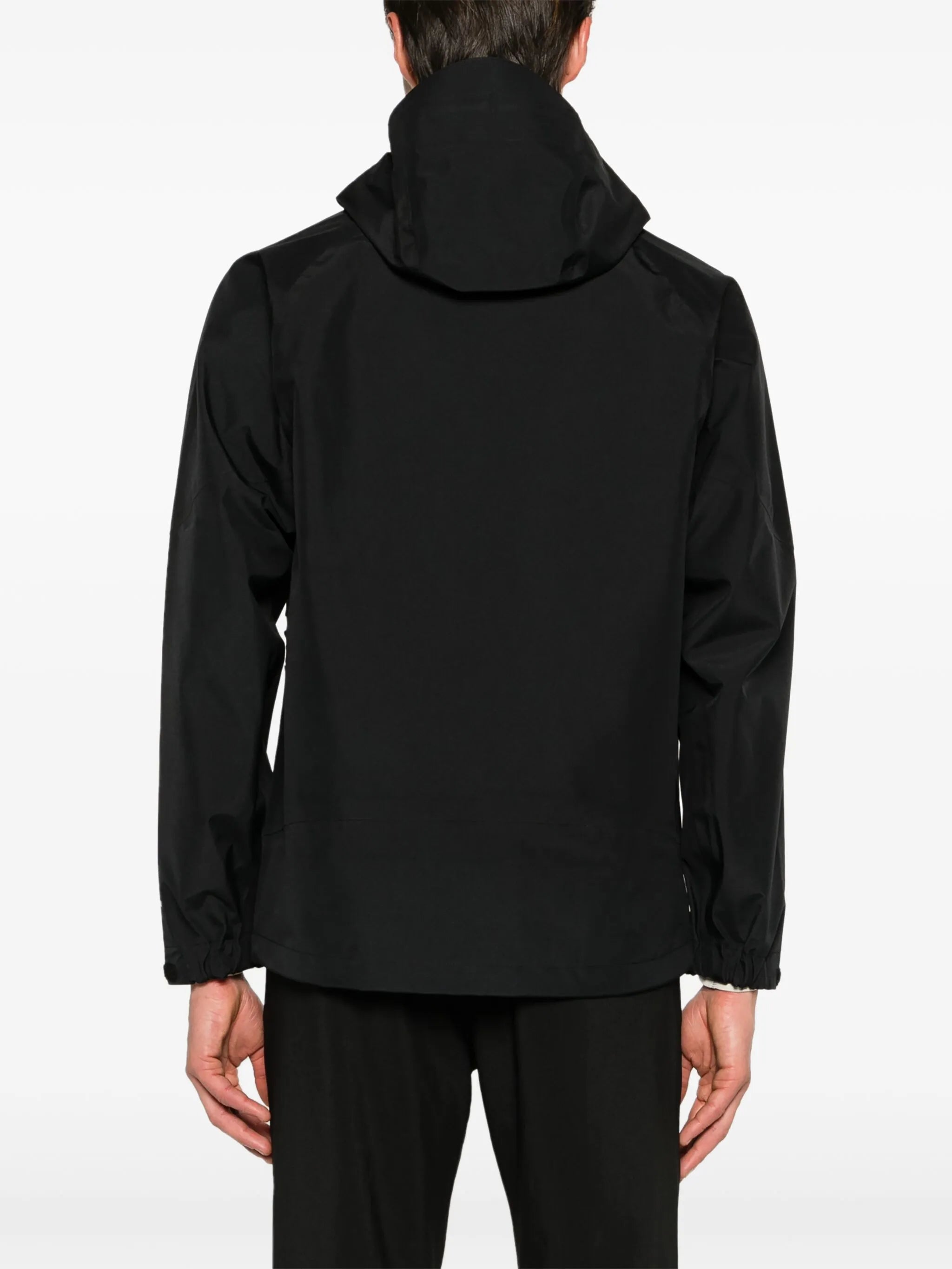 Gore-Tex hooded rain jacket