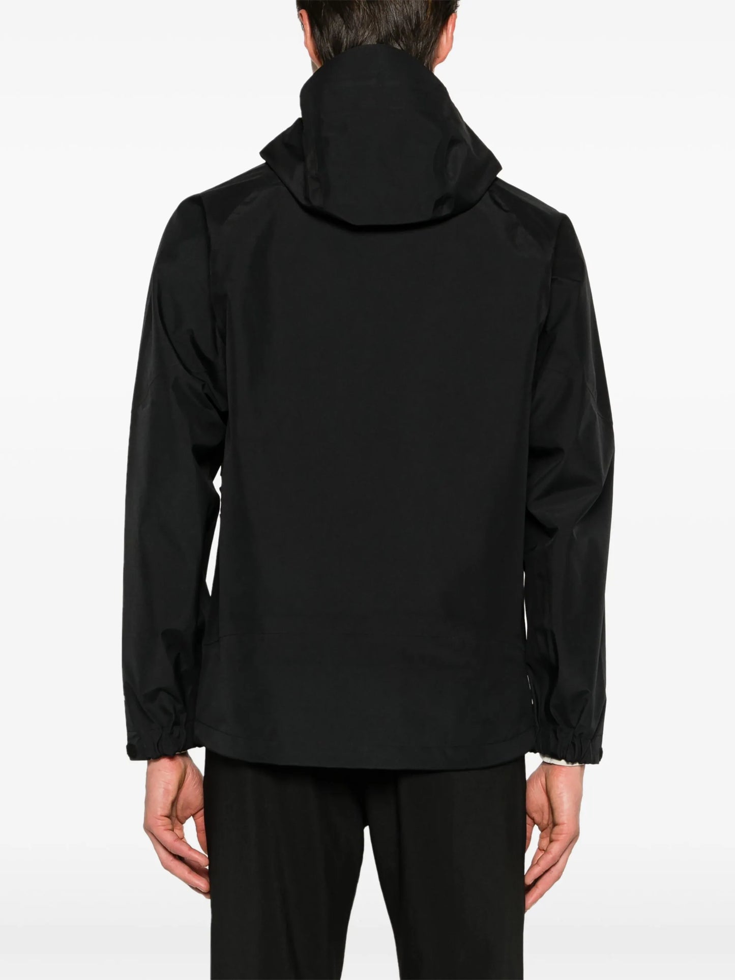 Gore-Tex hooded rain jacket