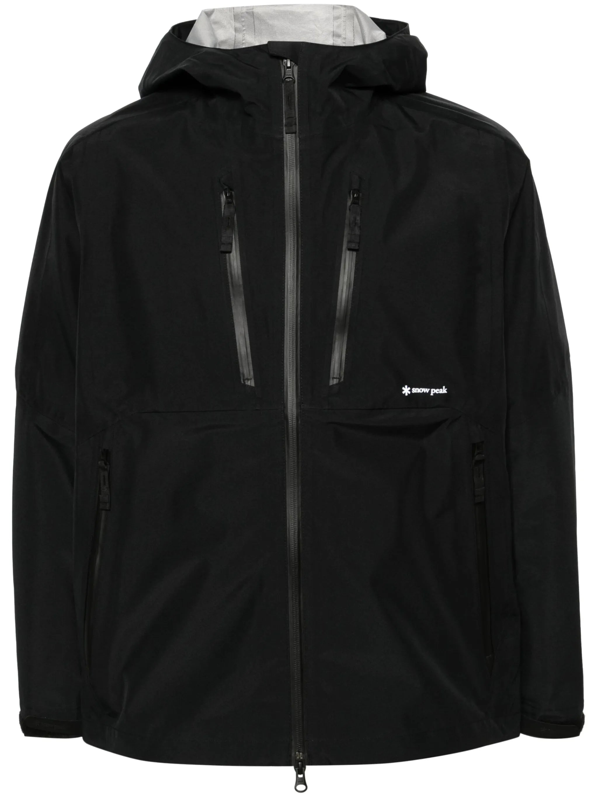 Gore-Tex hooded rain jacket