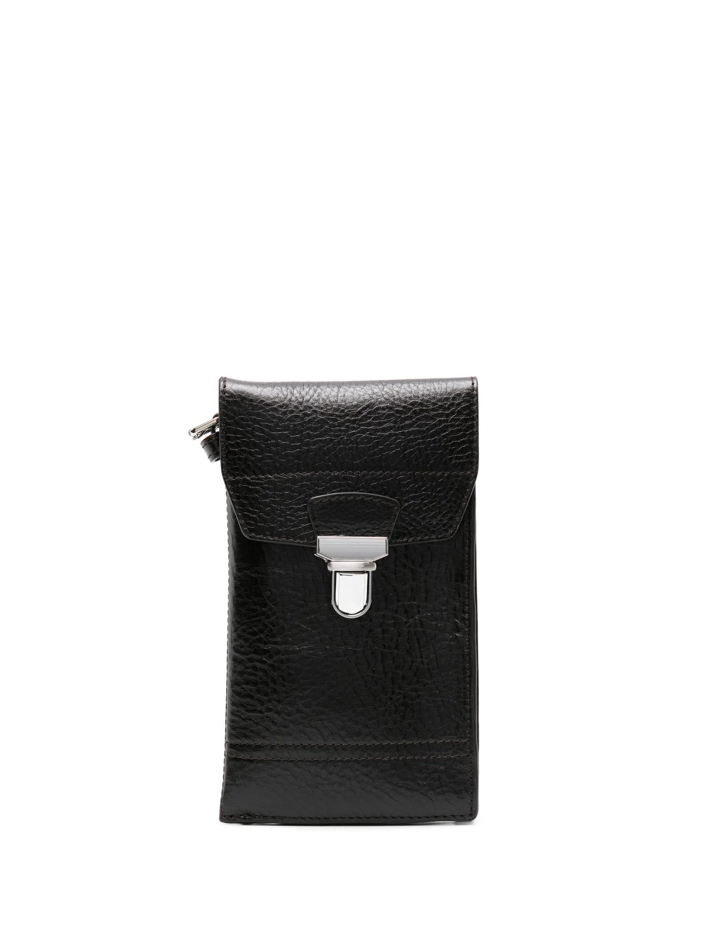 Gear leather shoulder bag