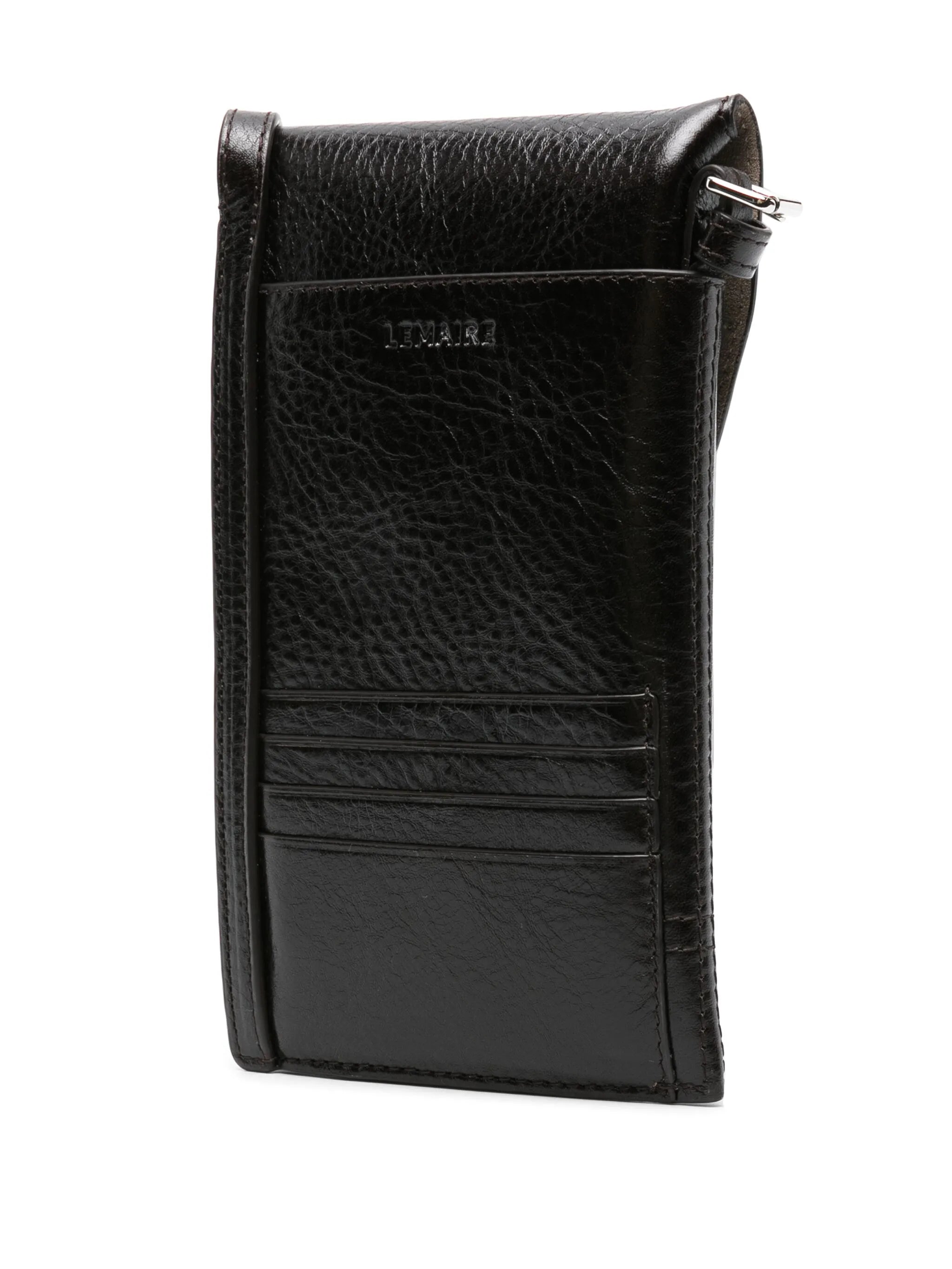 Gear leather shoulder bag