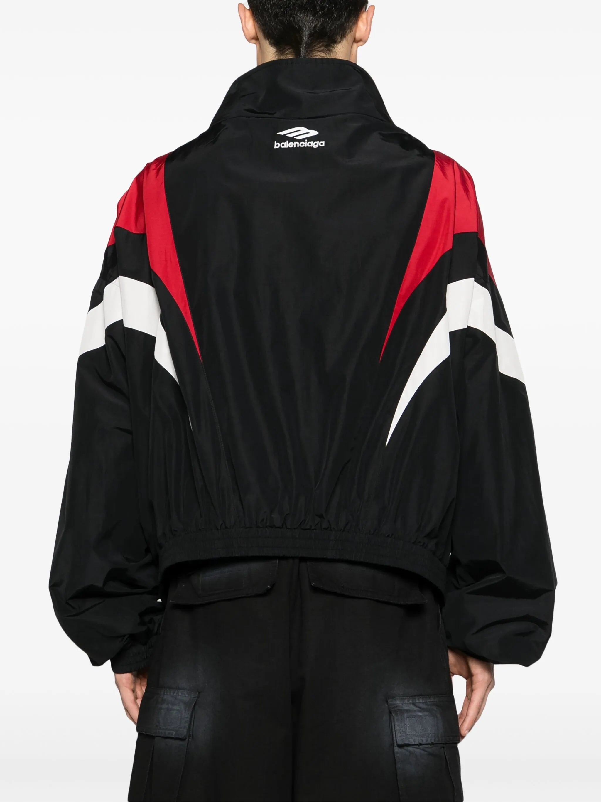 colour-block bomber jacket