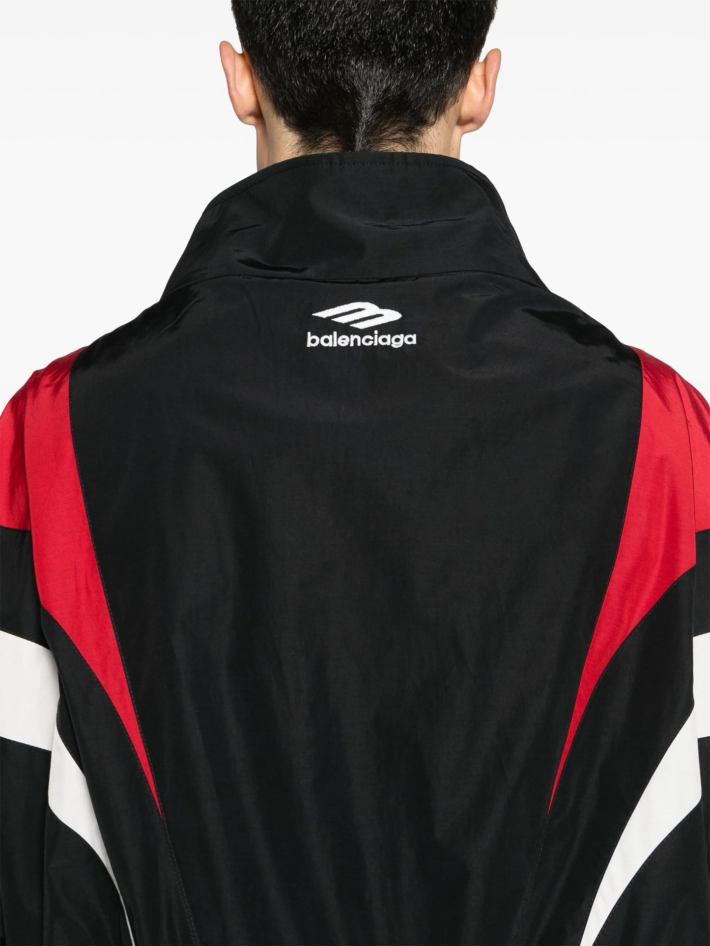colour-block bomber jacket