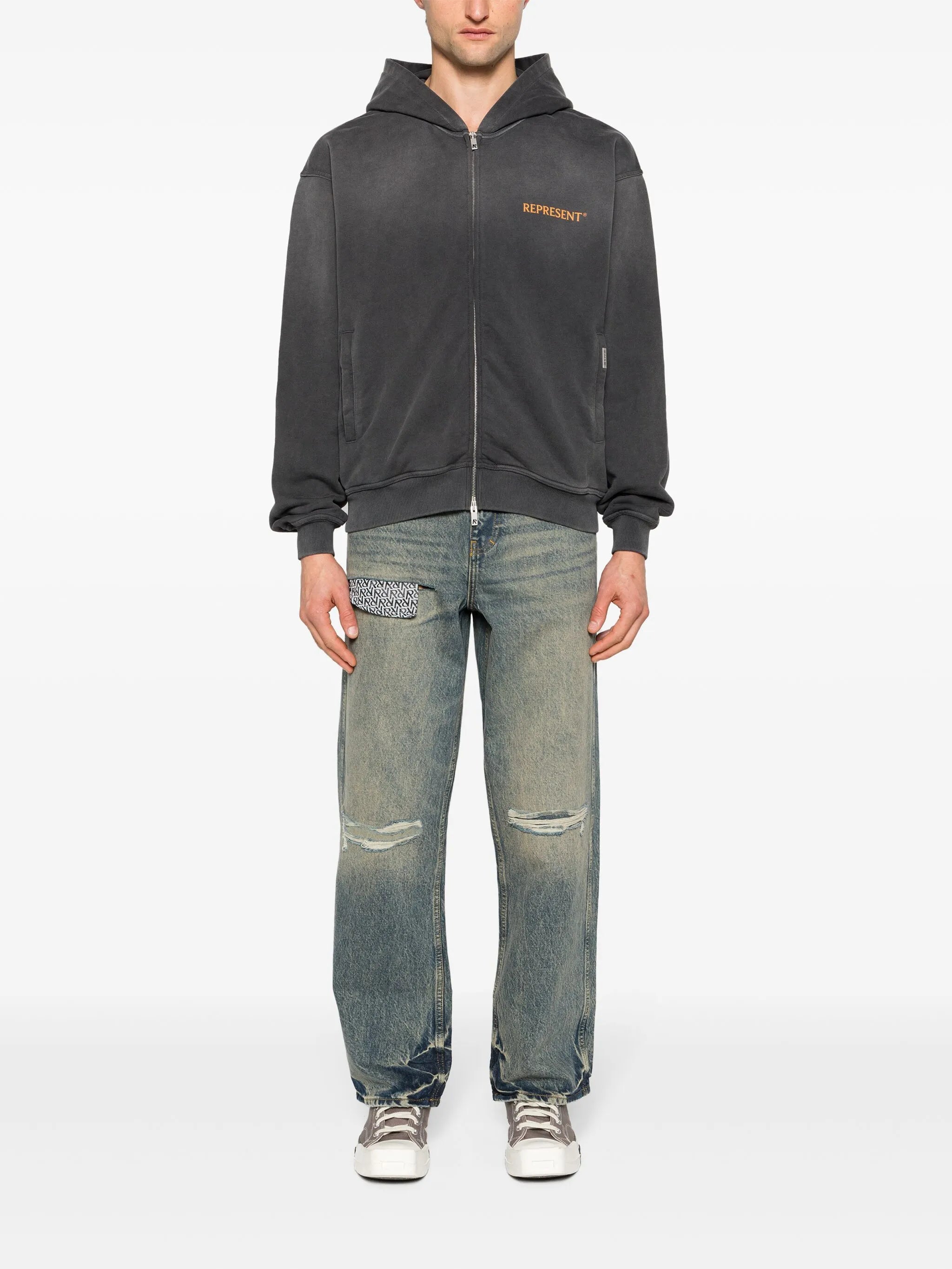 R3D Destroyer mid-rise loose-fit jeans
