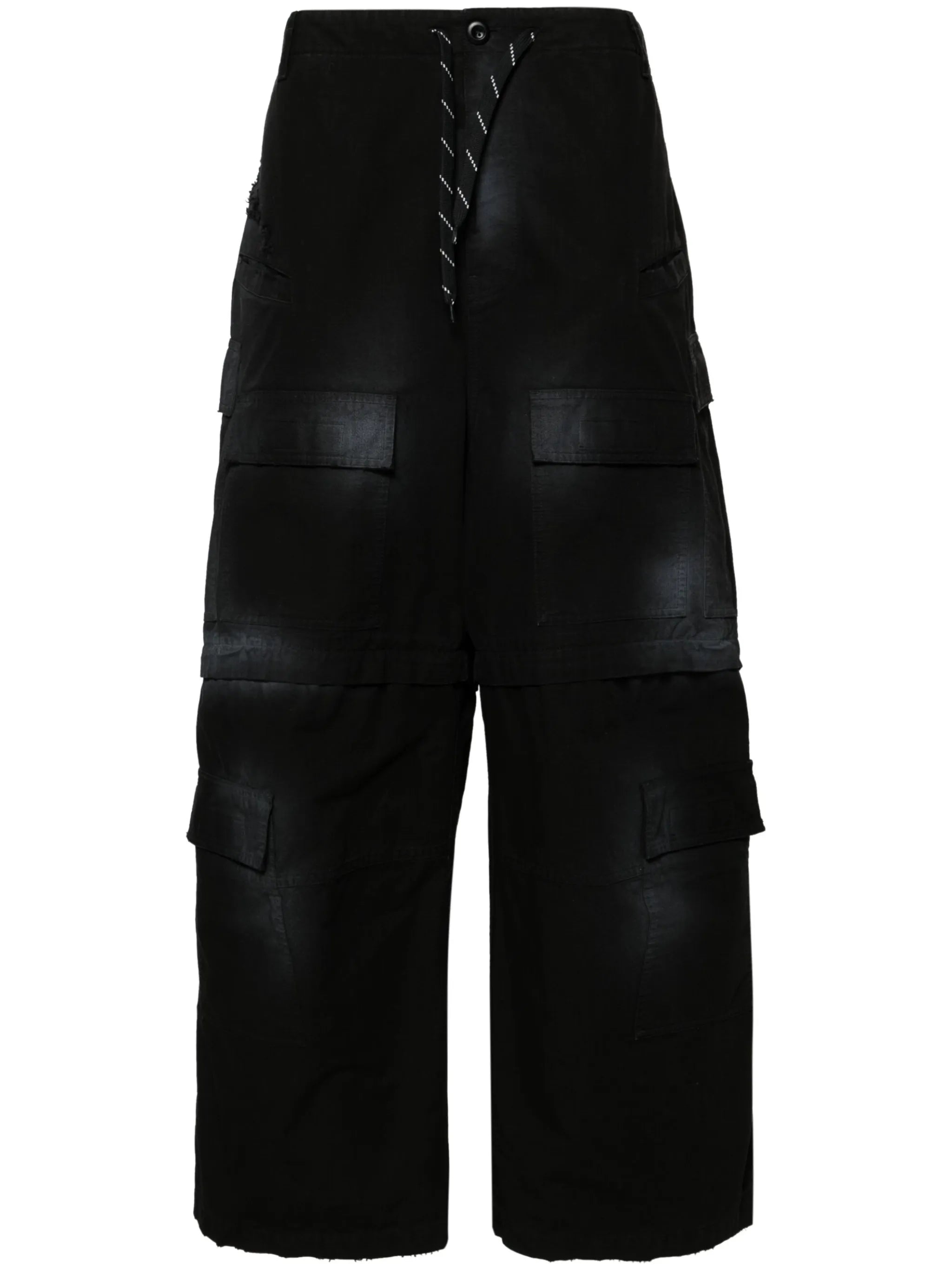 spray-paint ripstop trousers