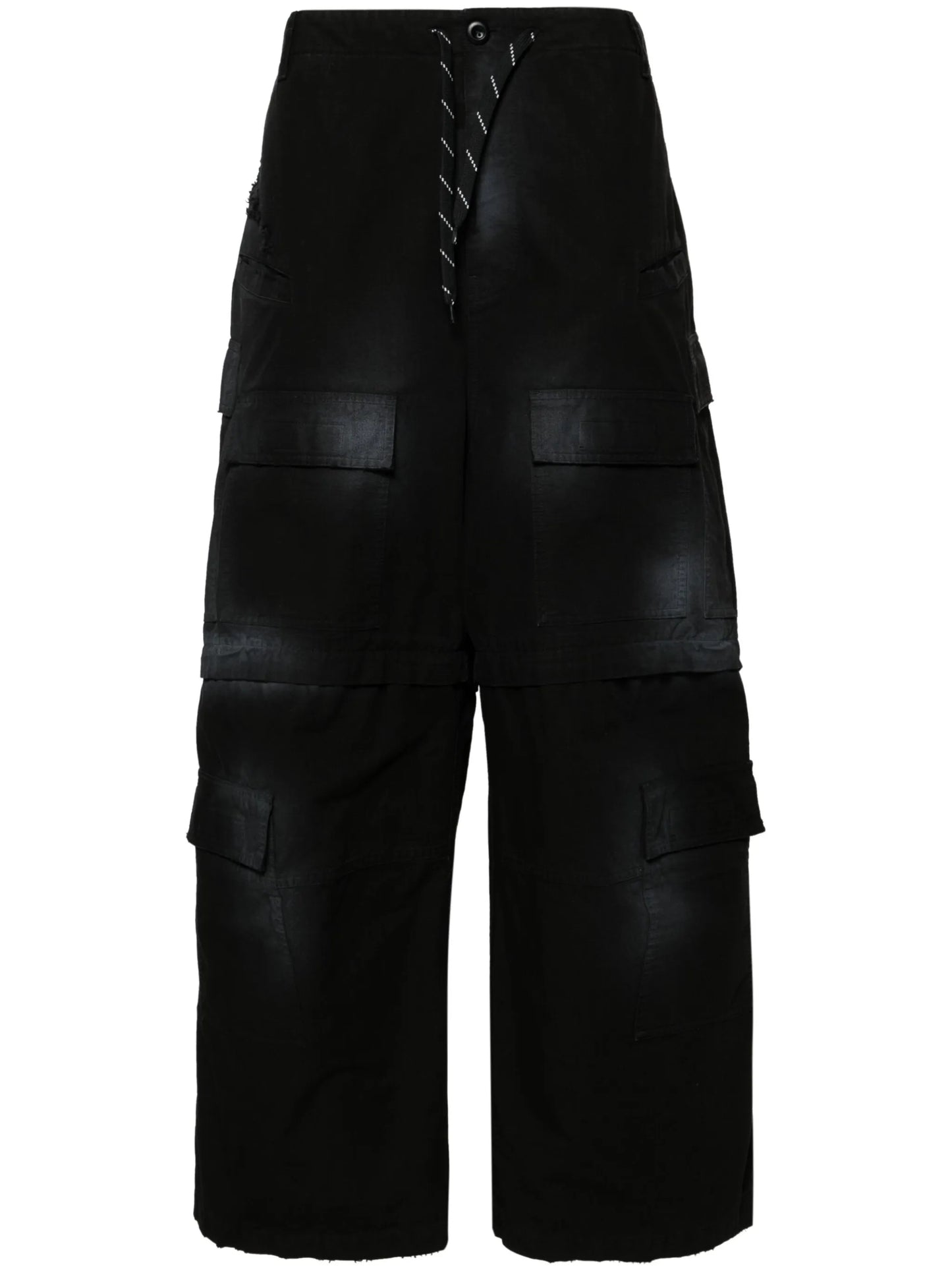 spray-paint ripstop trousers