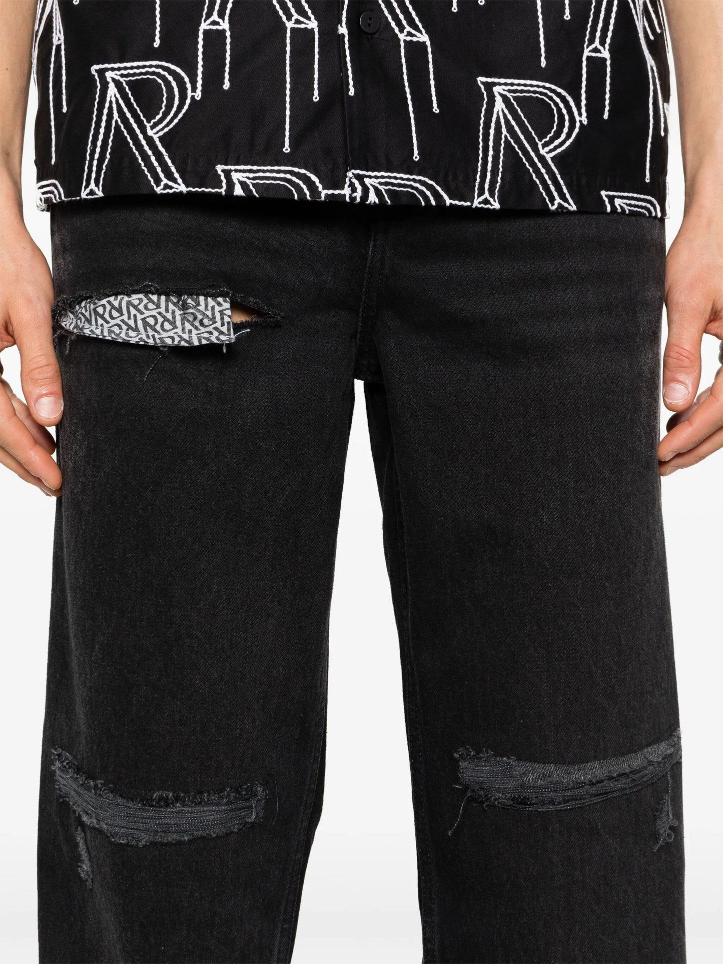 R3D Destroyer mid-rise loose-fit jeans