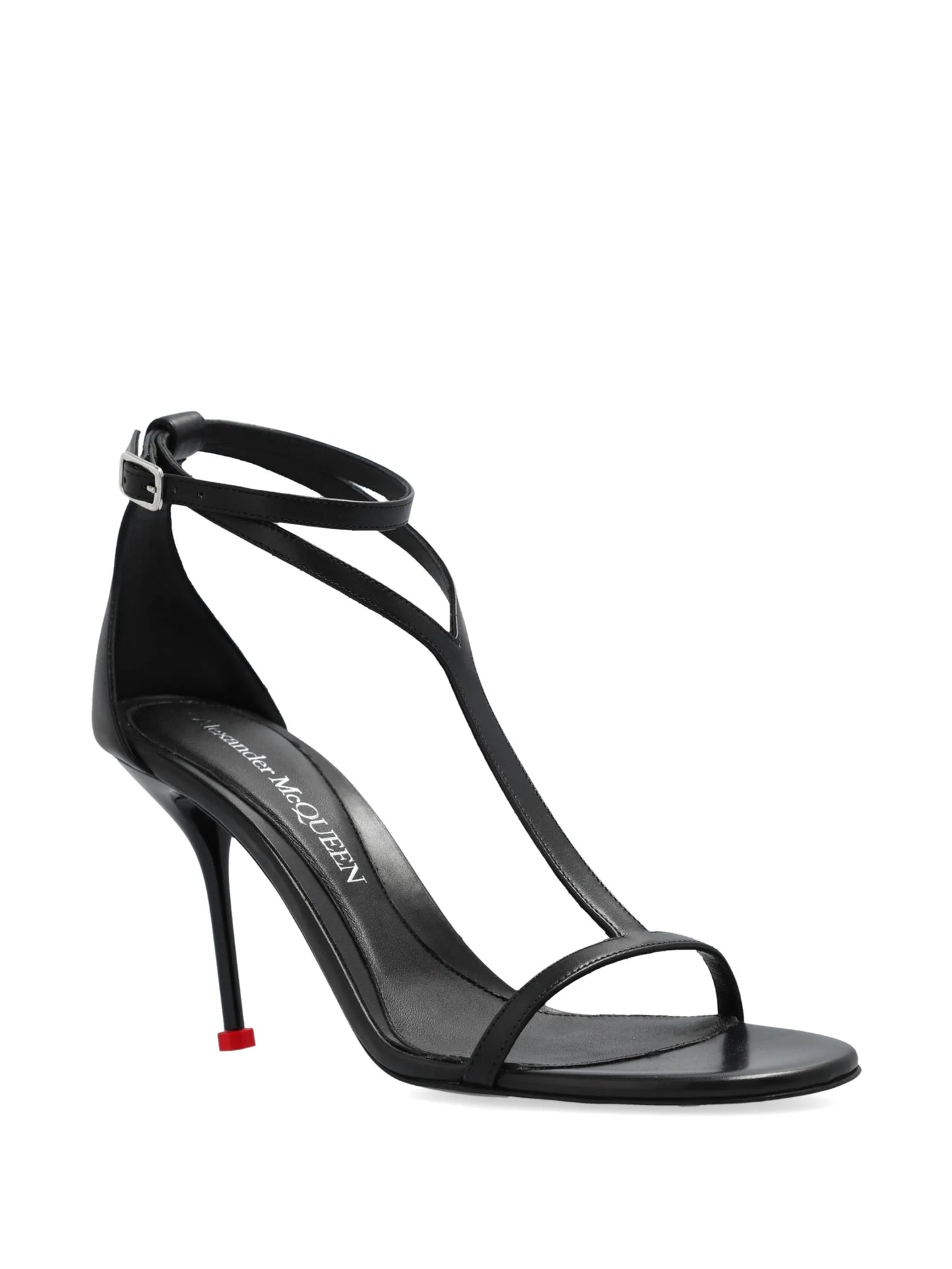 Harness leather sandals