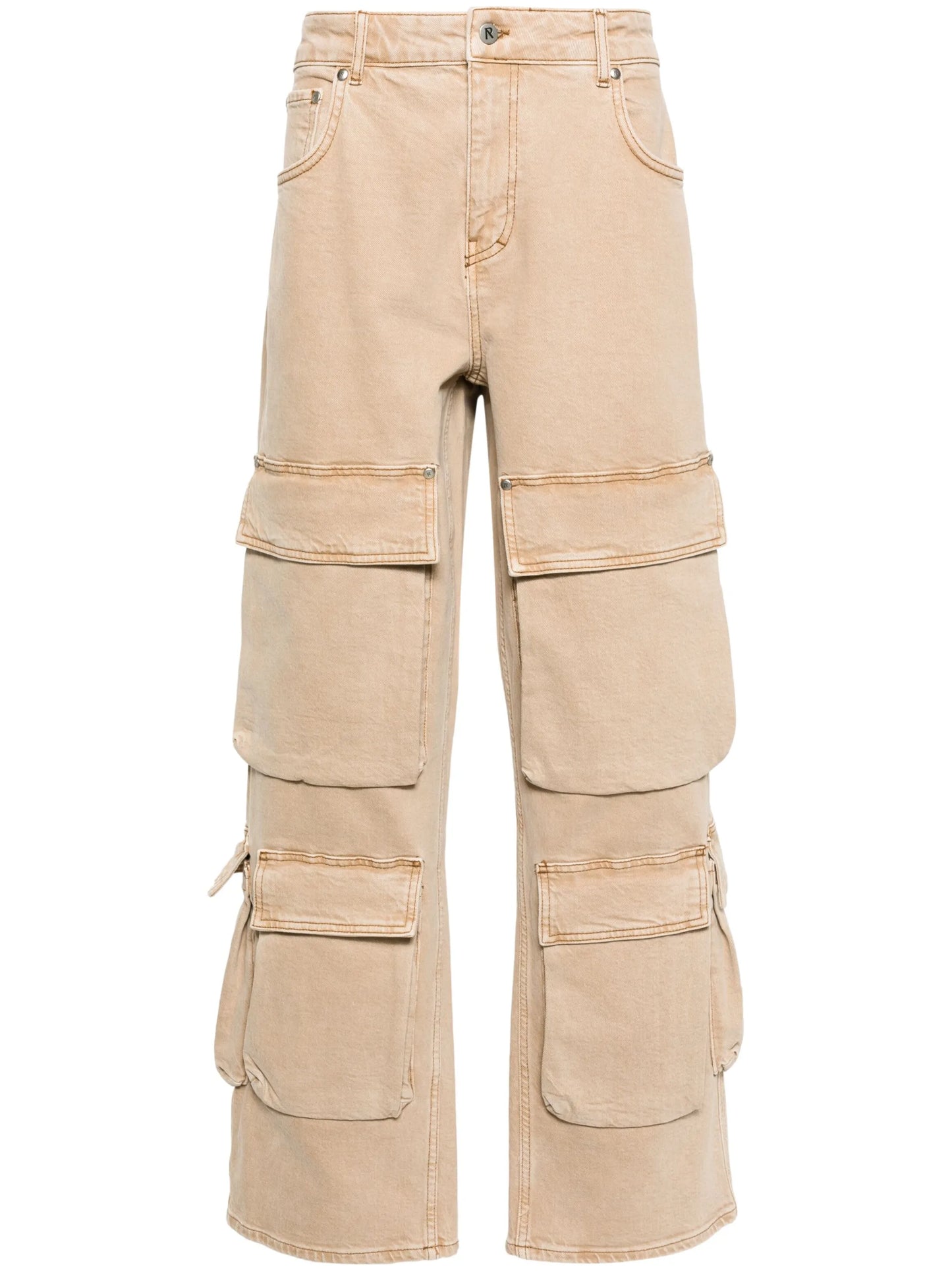 R3CA straight cargo jeans