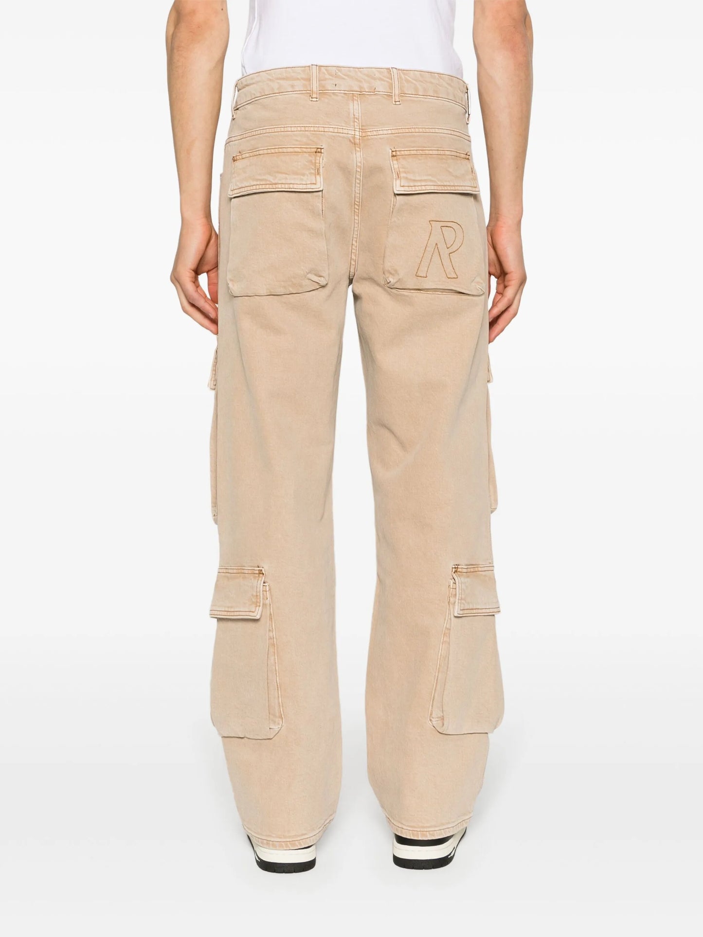 R3CA straight cargo jeans