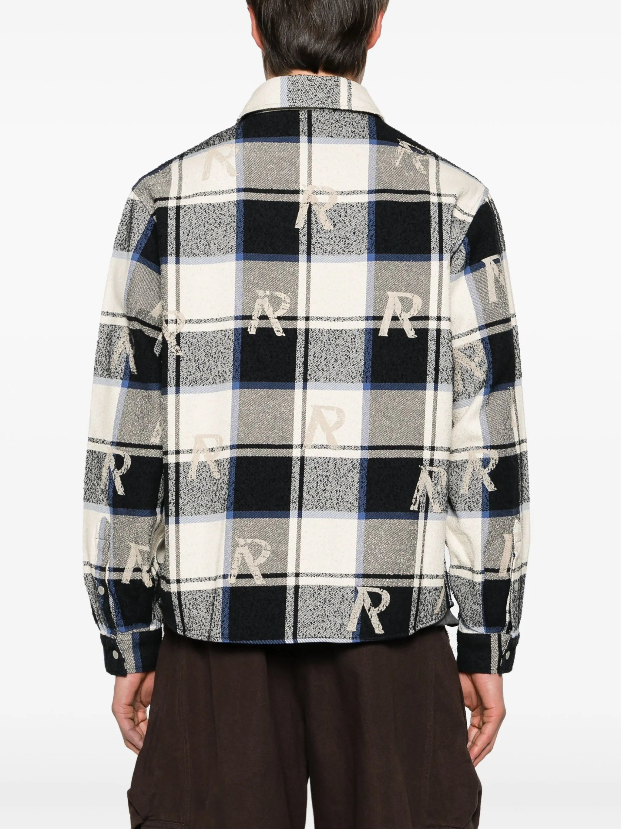 checked flannel shirt