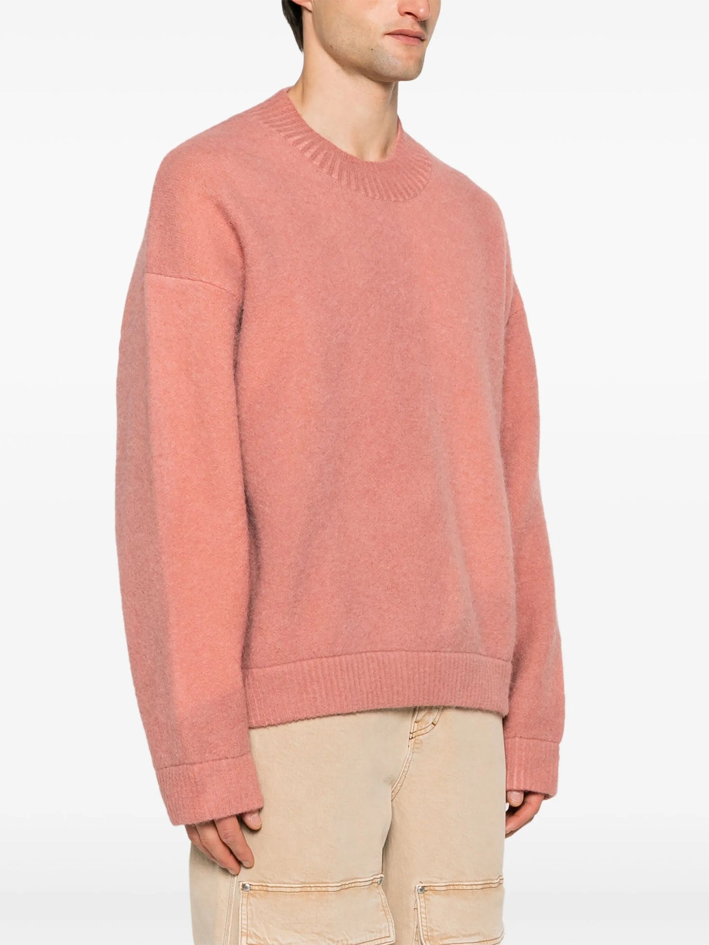 Sprayed Horizons drop-shoulder jumper