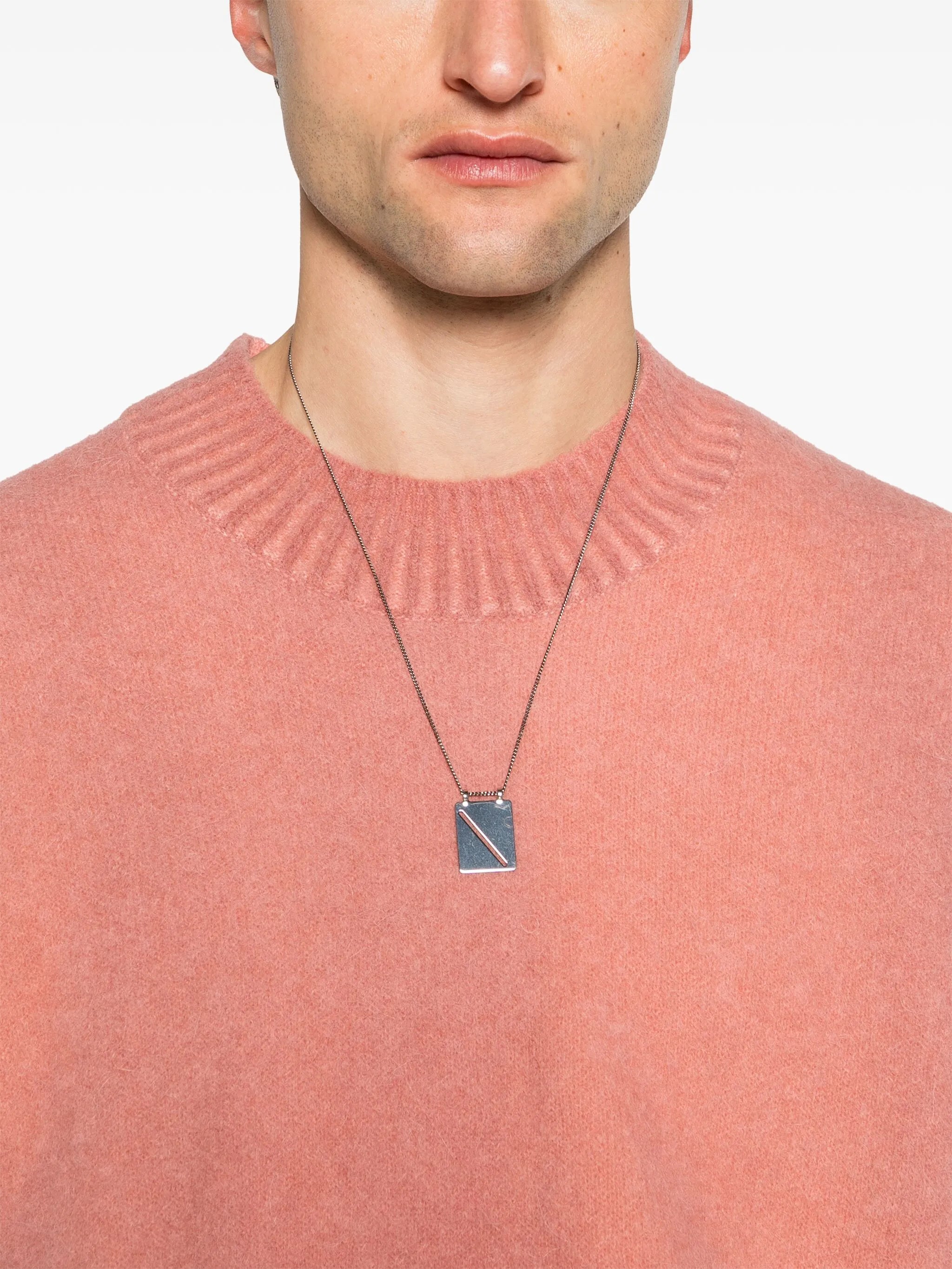 Sprayed Horizons drop-shoulder jumper
