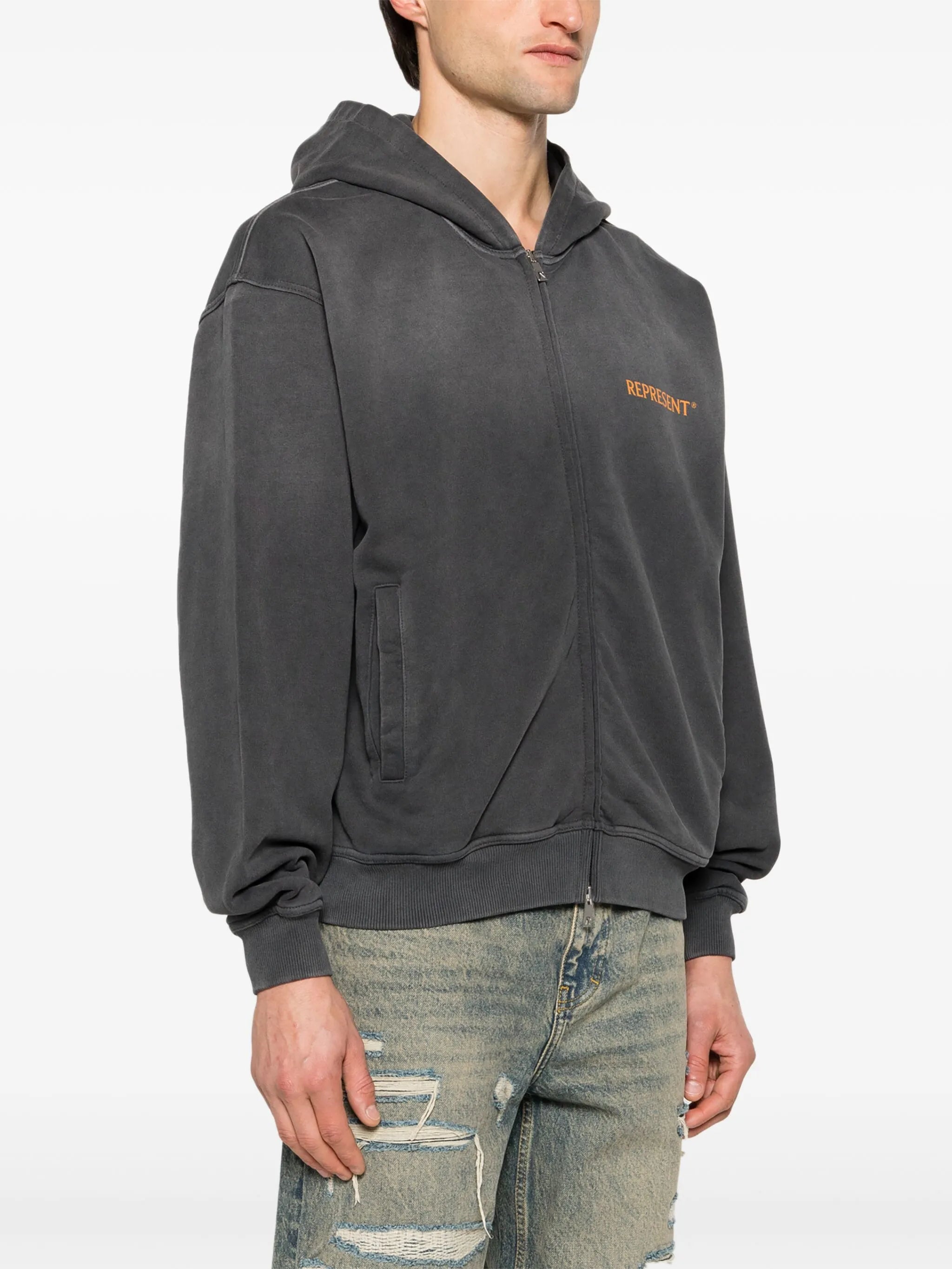 Higher Truth cotton hoodie