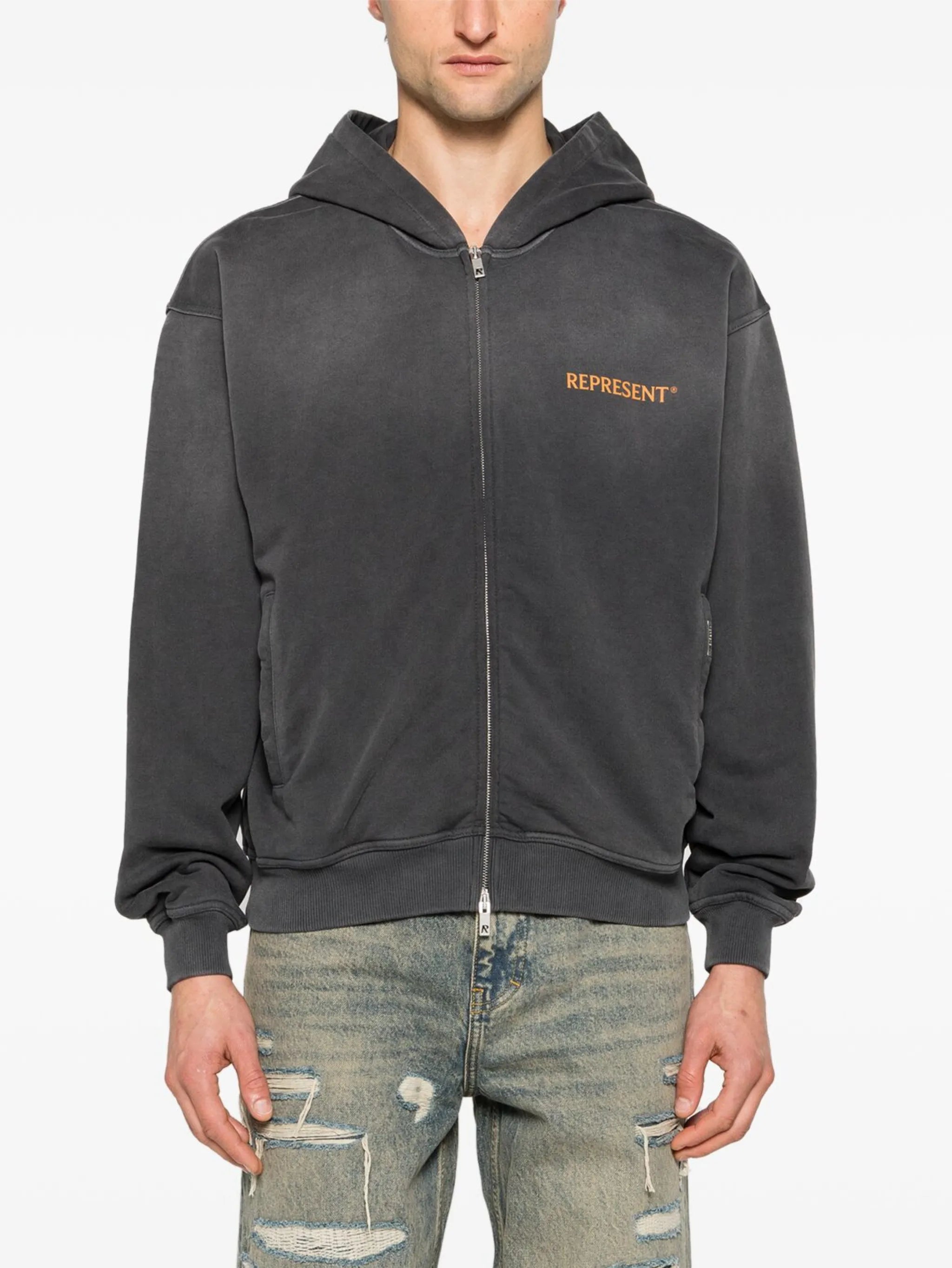 Higher Truth cotton hoodie
