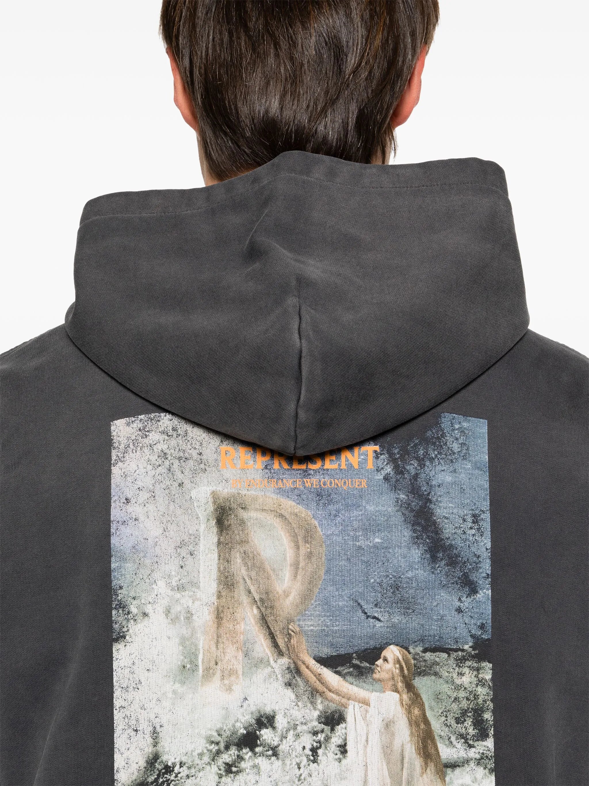 Higher Truth cotton hoodie