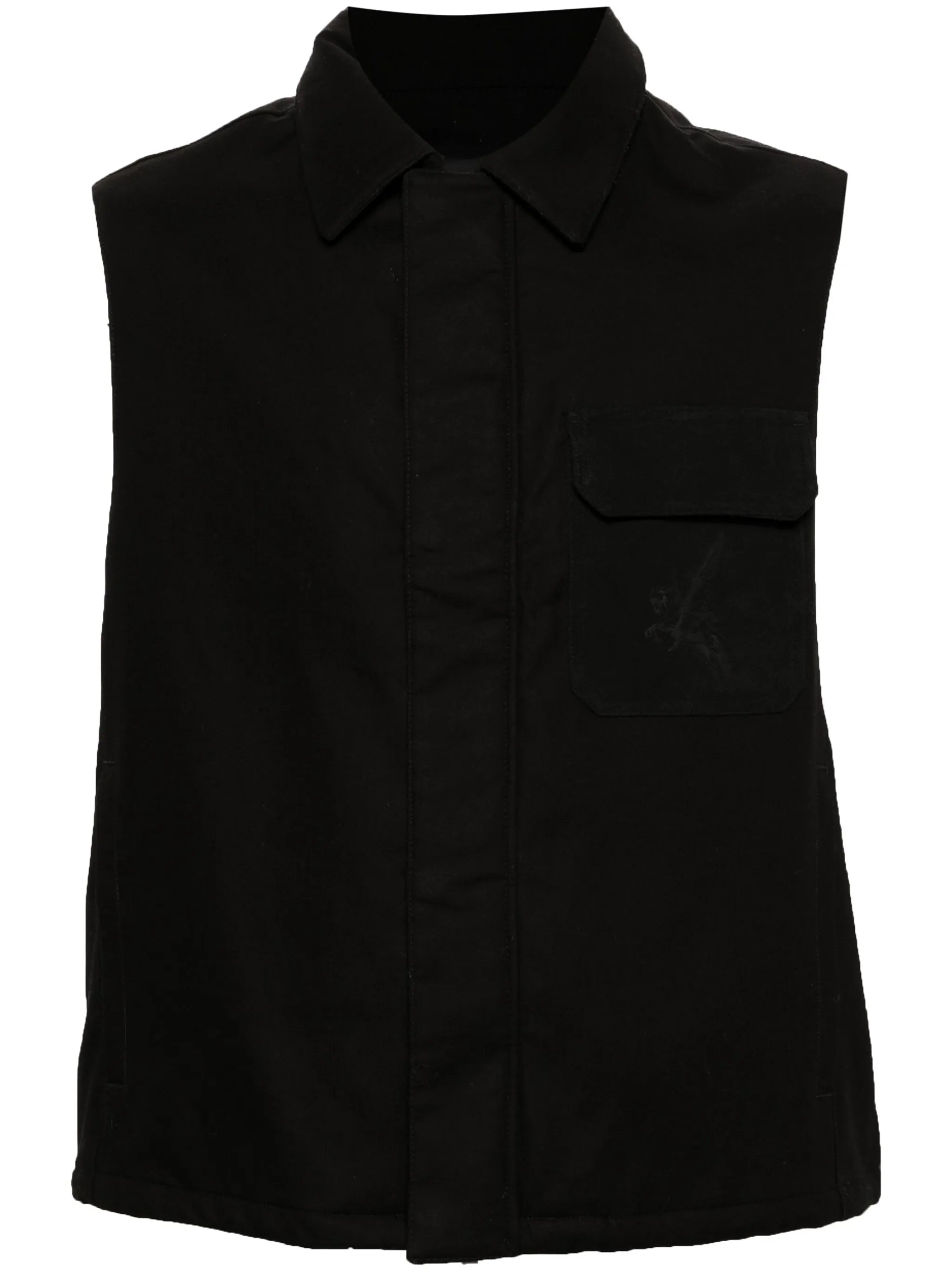 padded cotton gilet