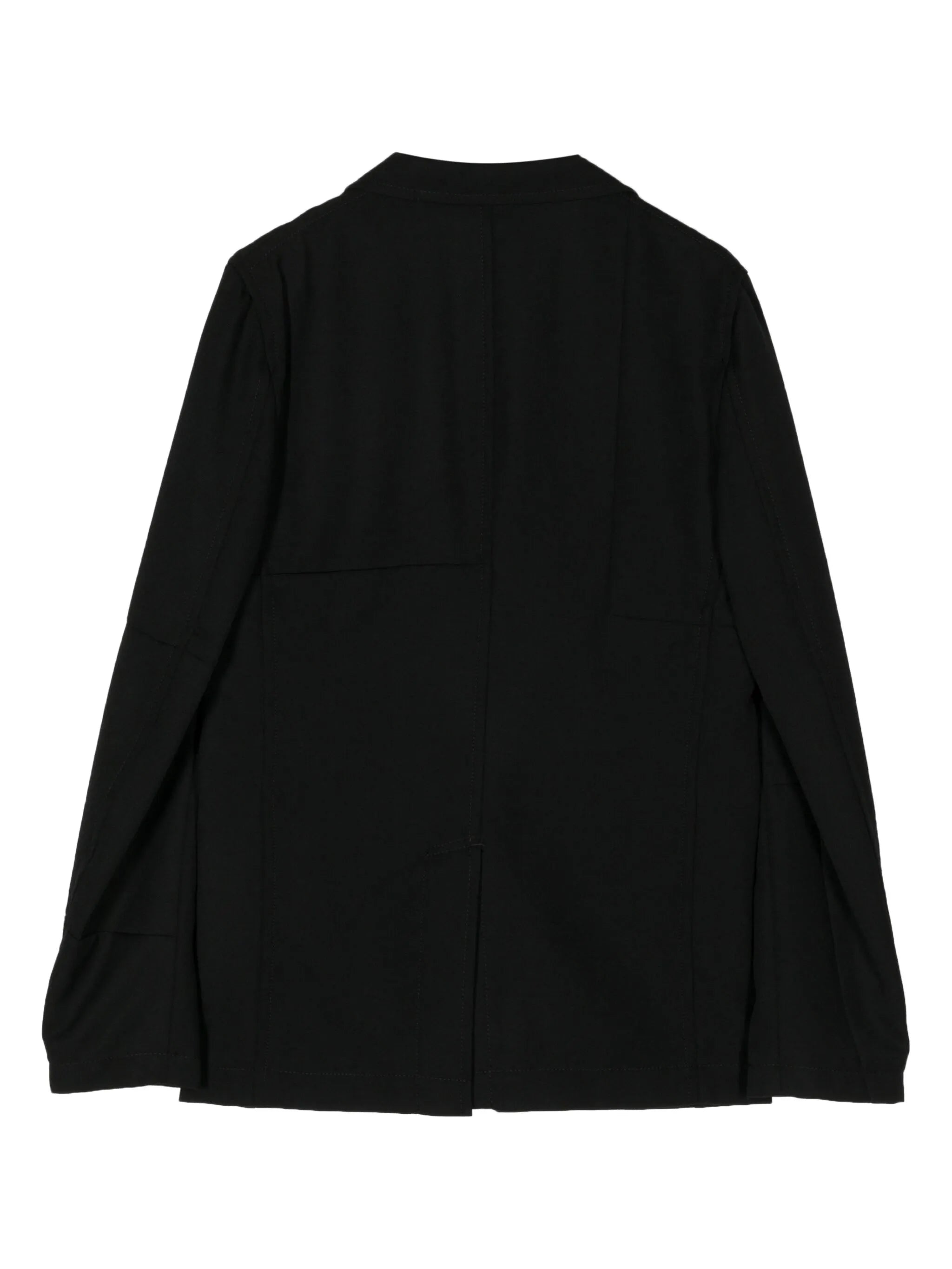 single-breasted wool blazer