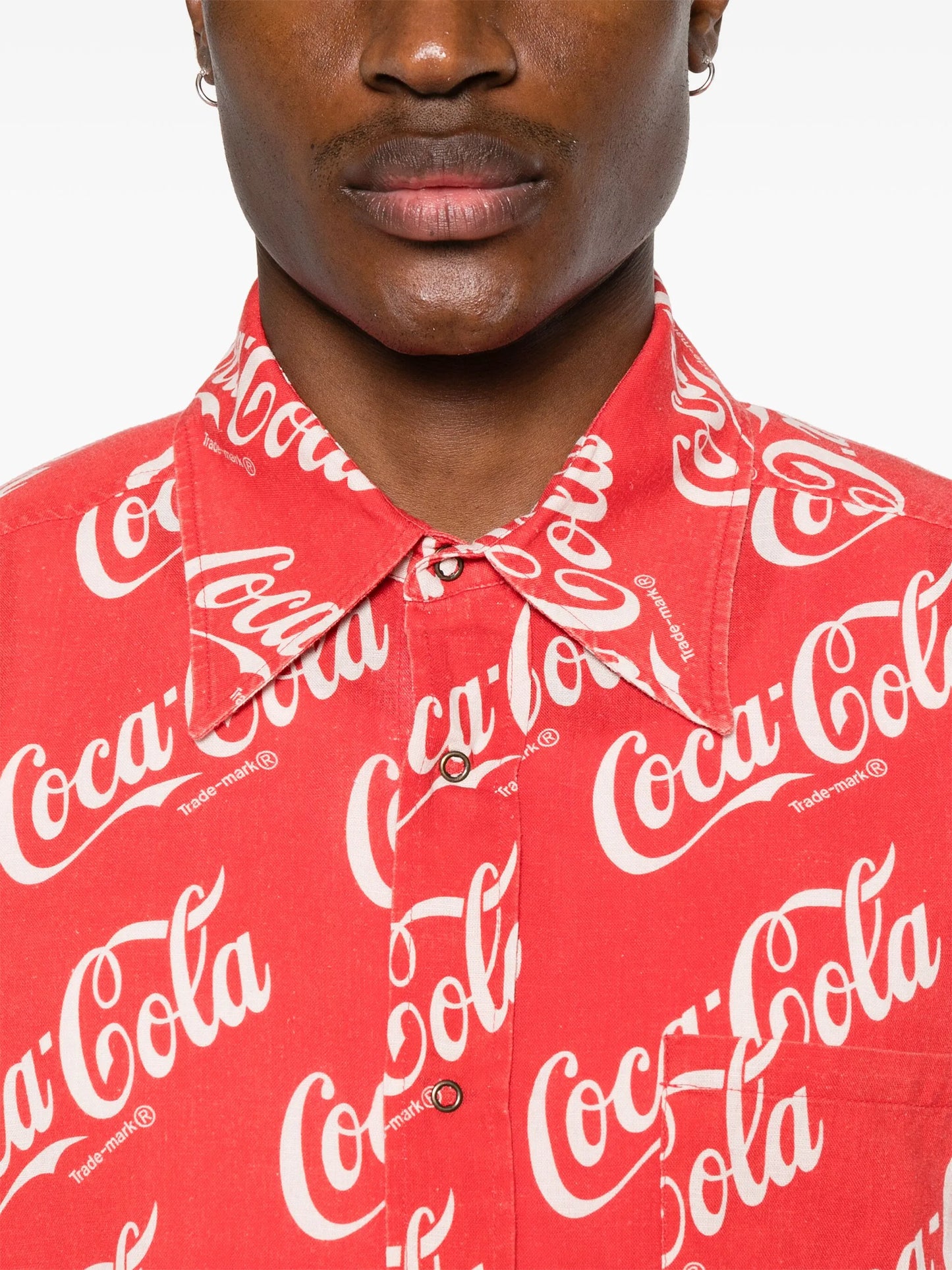 x Coca-Cola print shirt