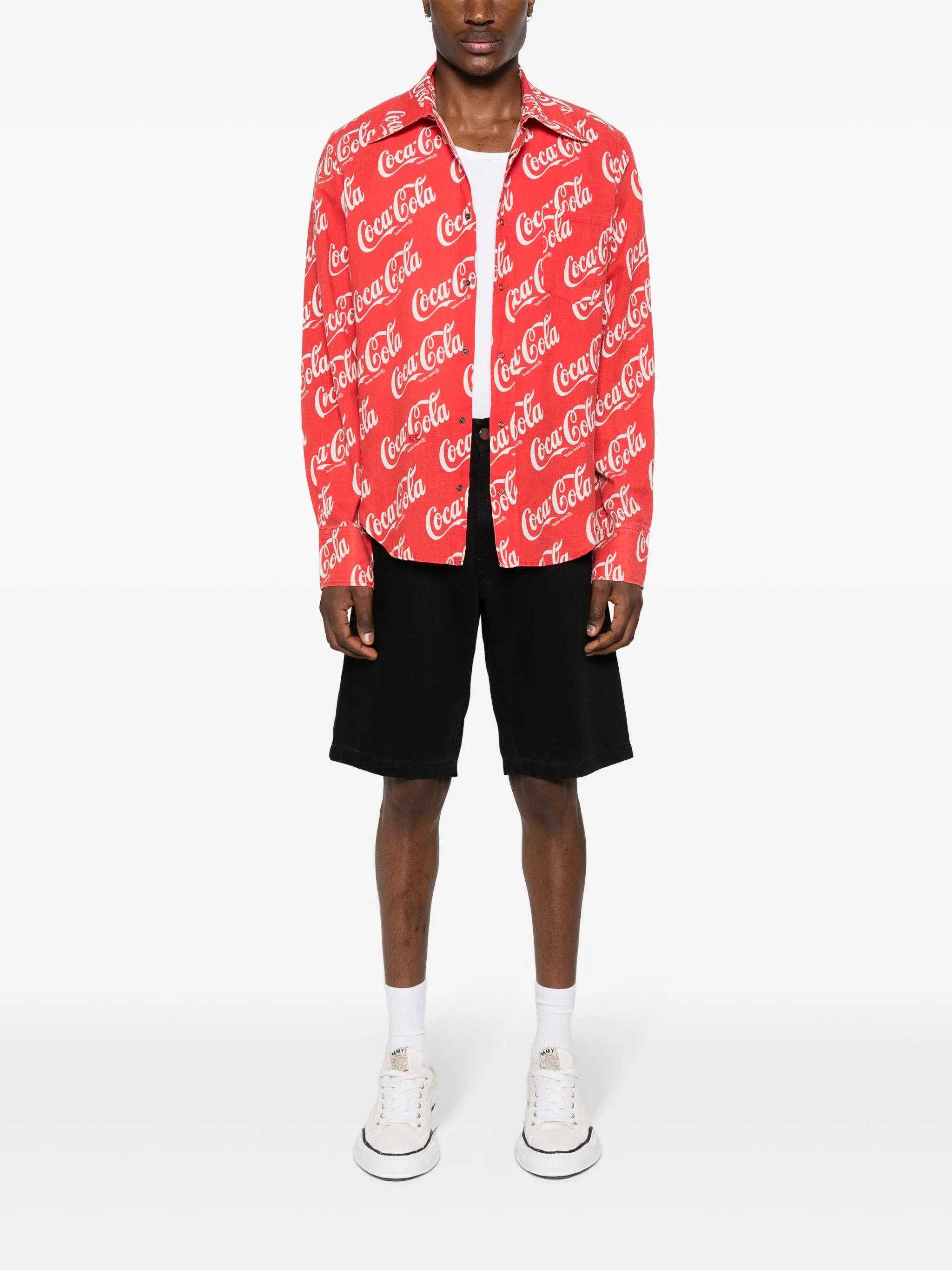 x Coca-Cola print shirt