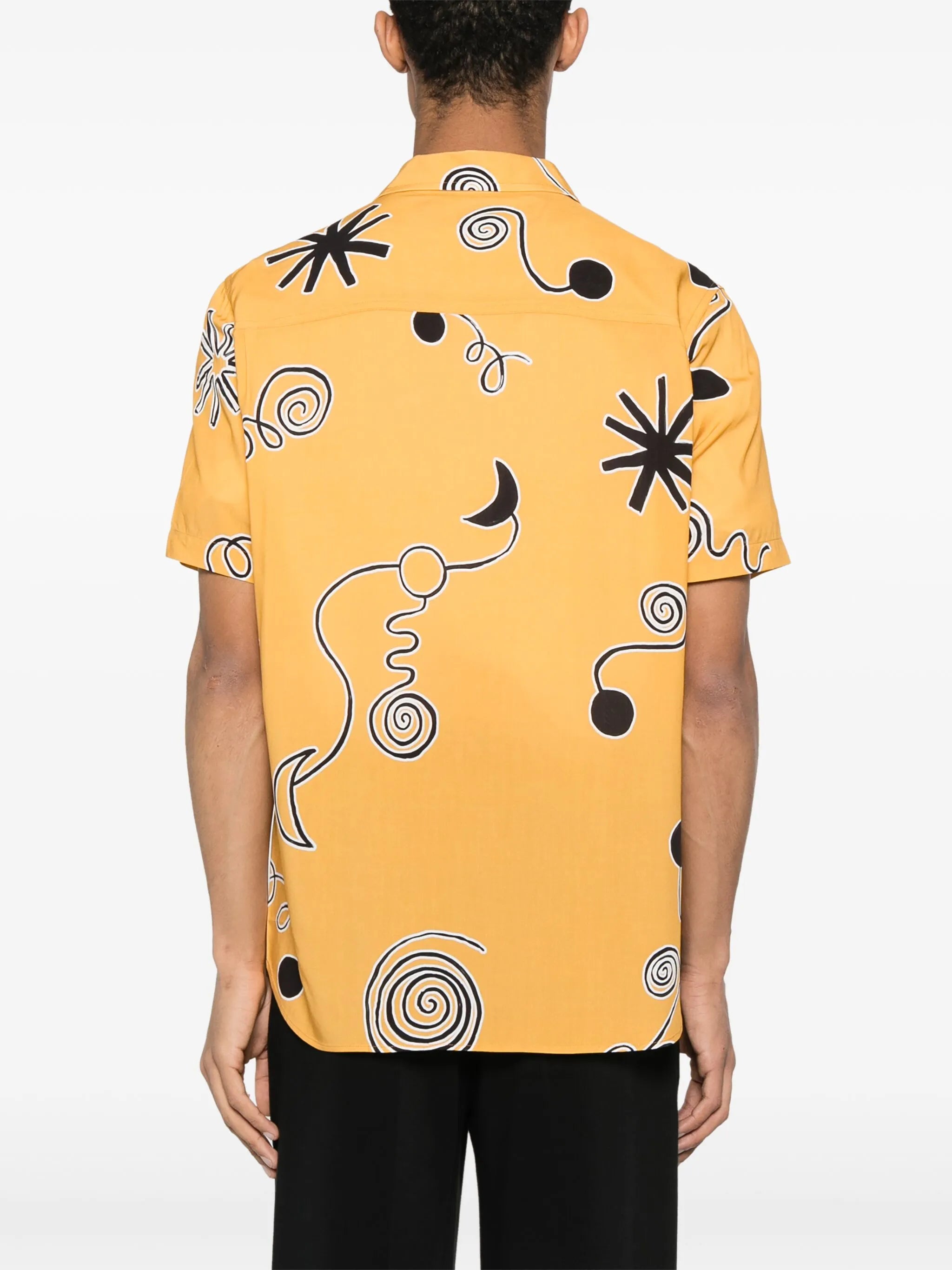 Mello spiral-print shirt