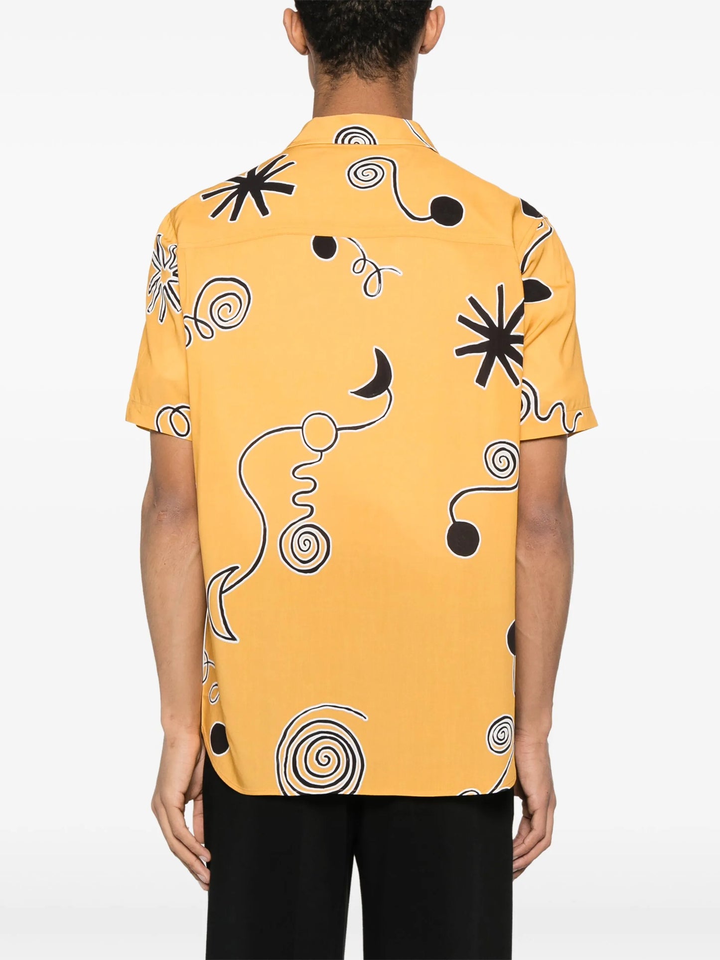 Mello spiral-print shirt
