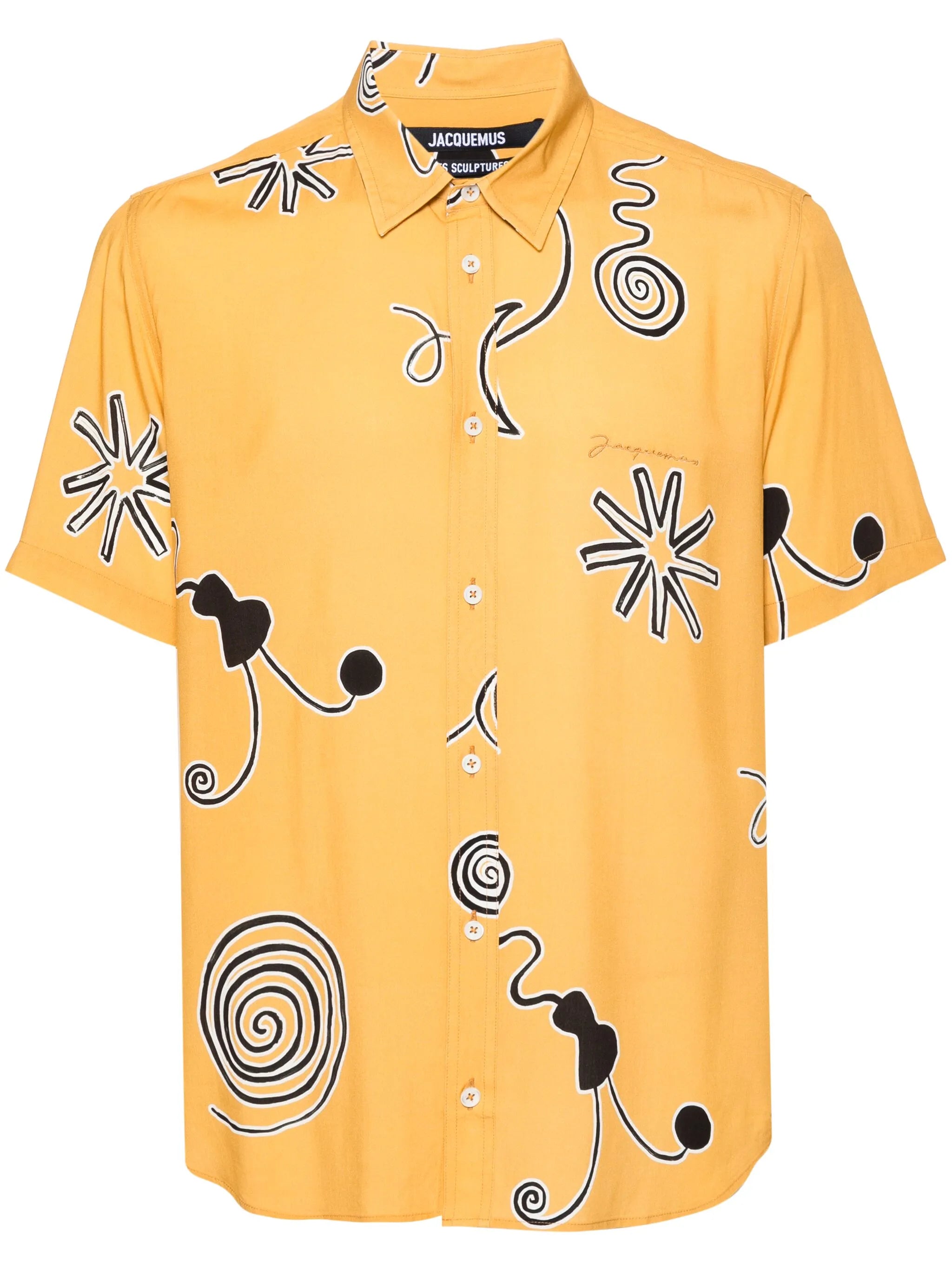 Mello spiral-print shirt