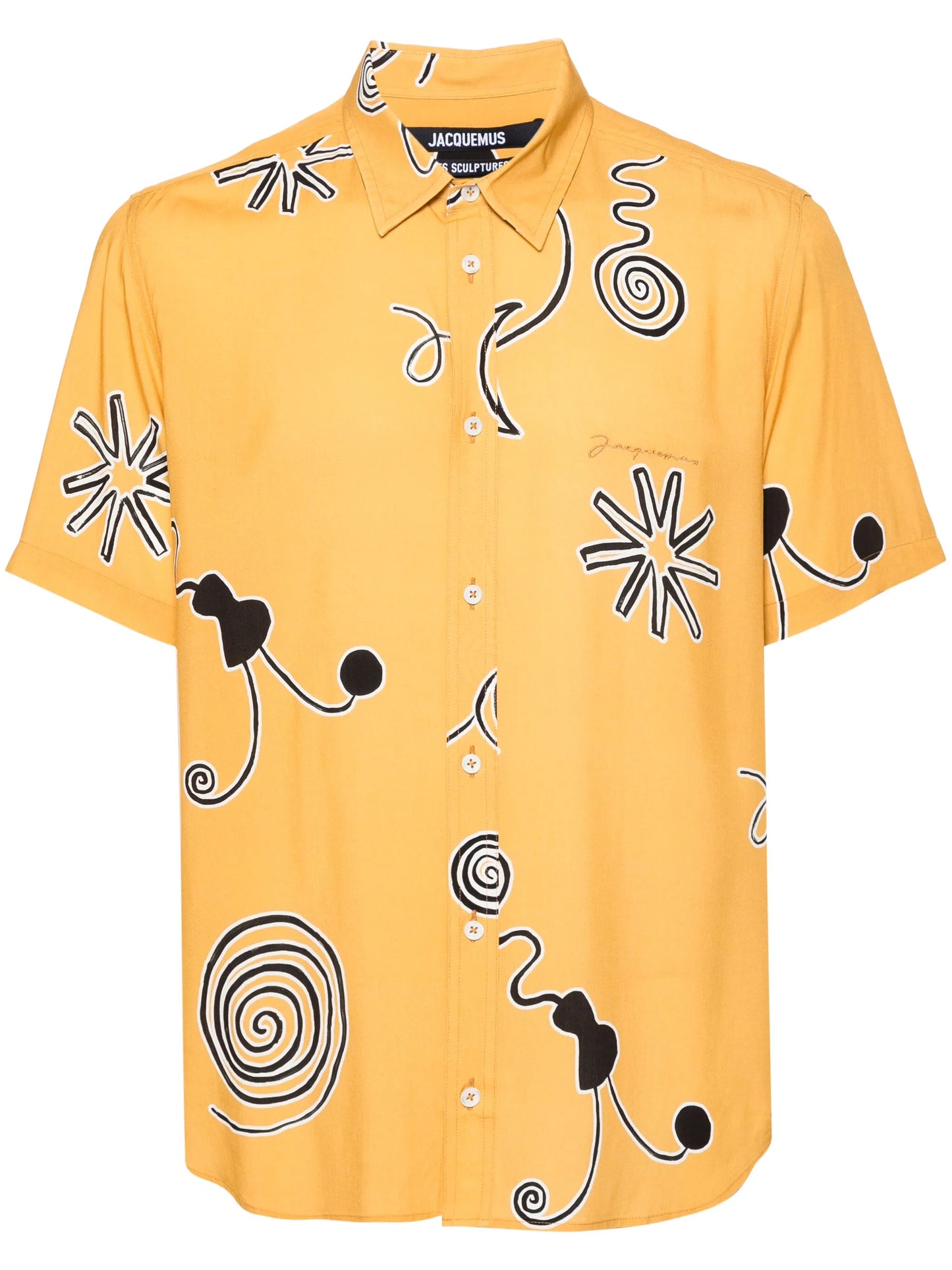 Mello spiral-print shirt