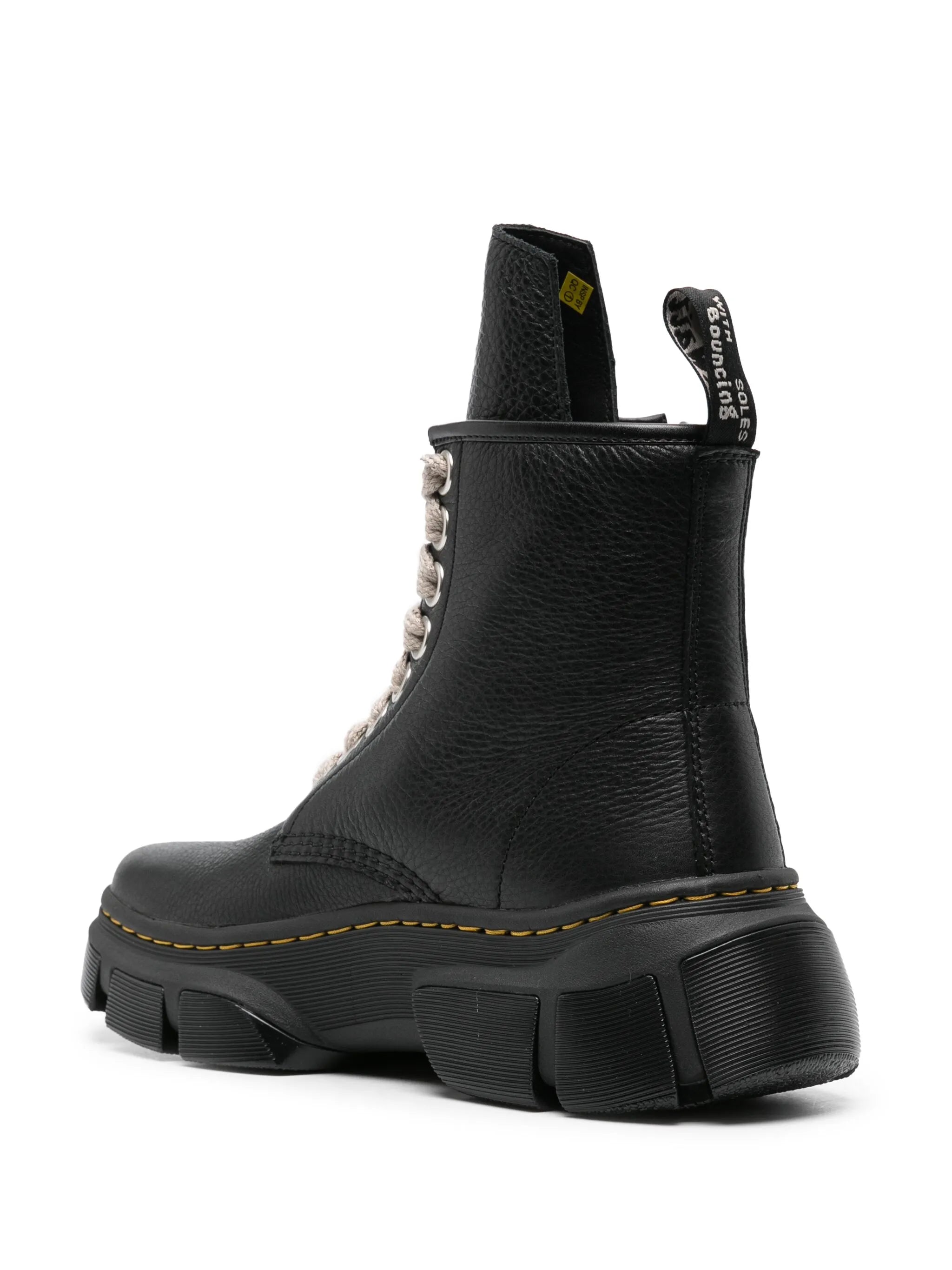 x Rick Owens 1460 leather boots