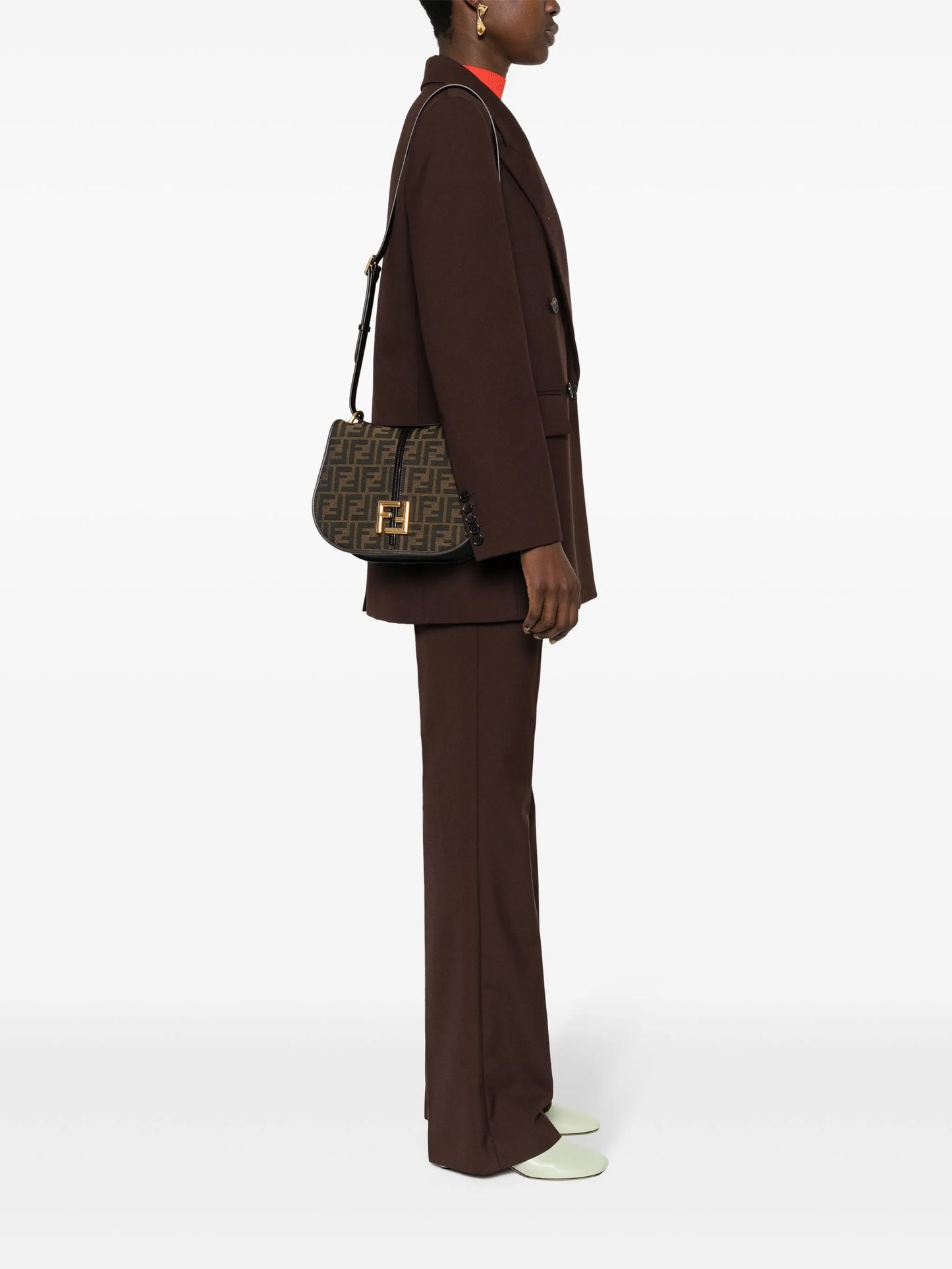 medium C’mon FF jacquard shoulder bag