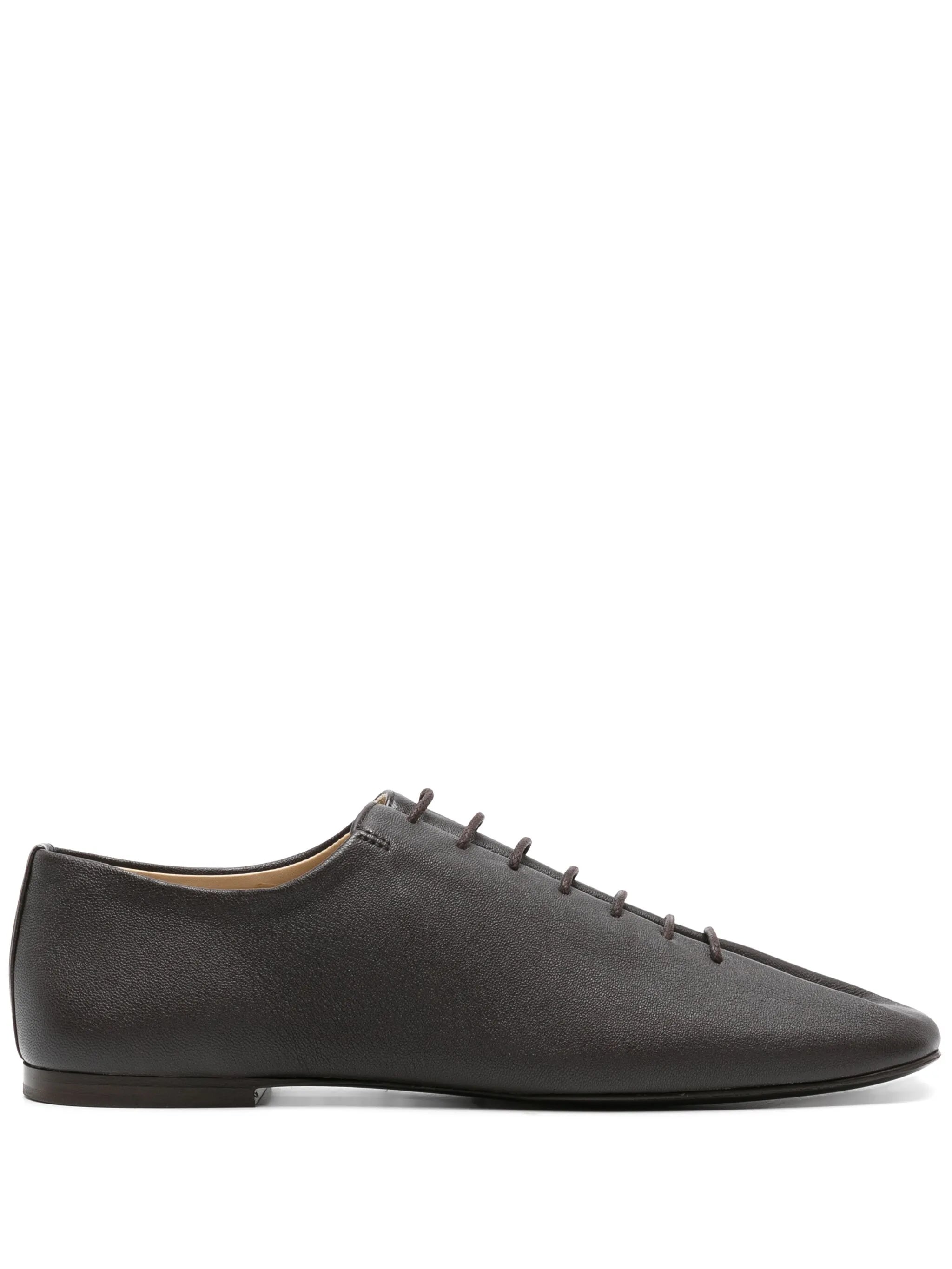 Souris folded Derby shoes