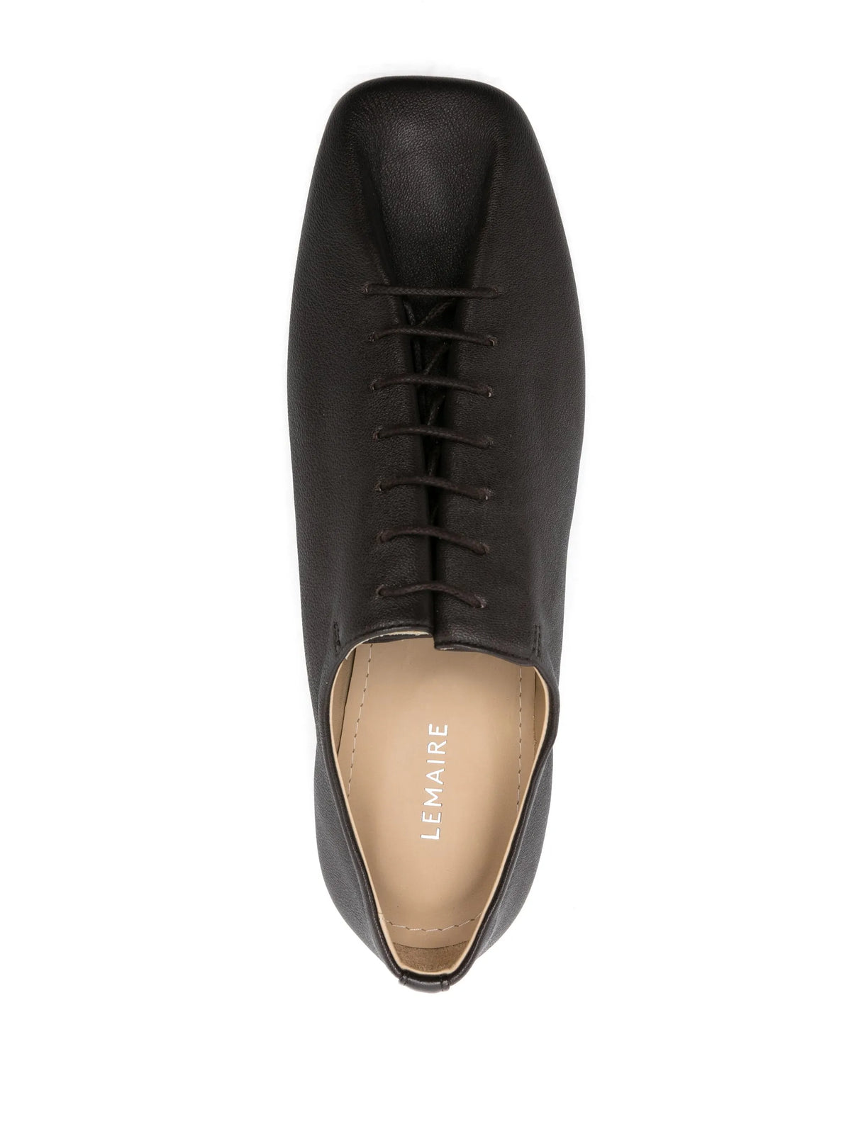 Souris folded Derby shoes