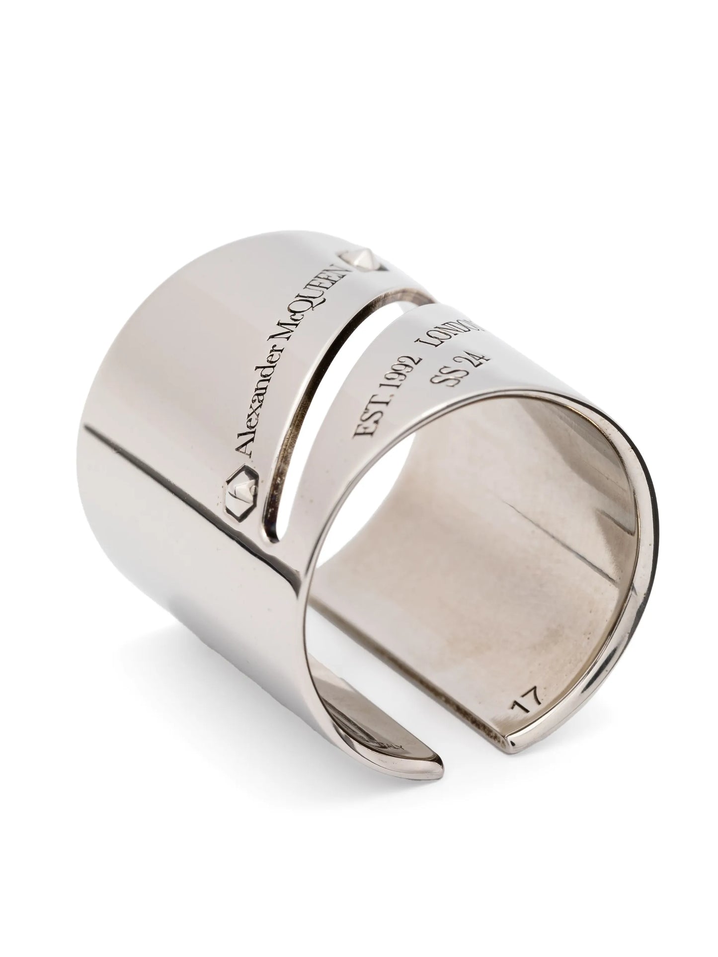 Identity Tag engraved ring