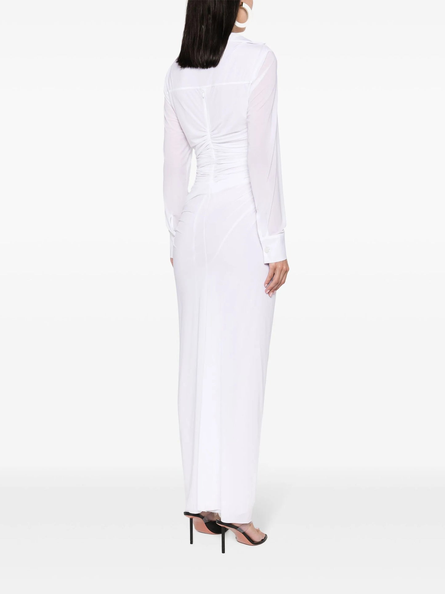 Venus plunging maxi dress