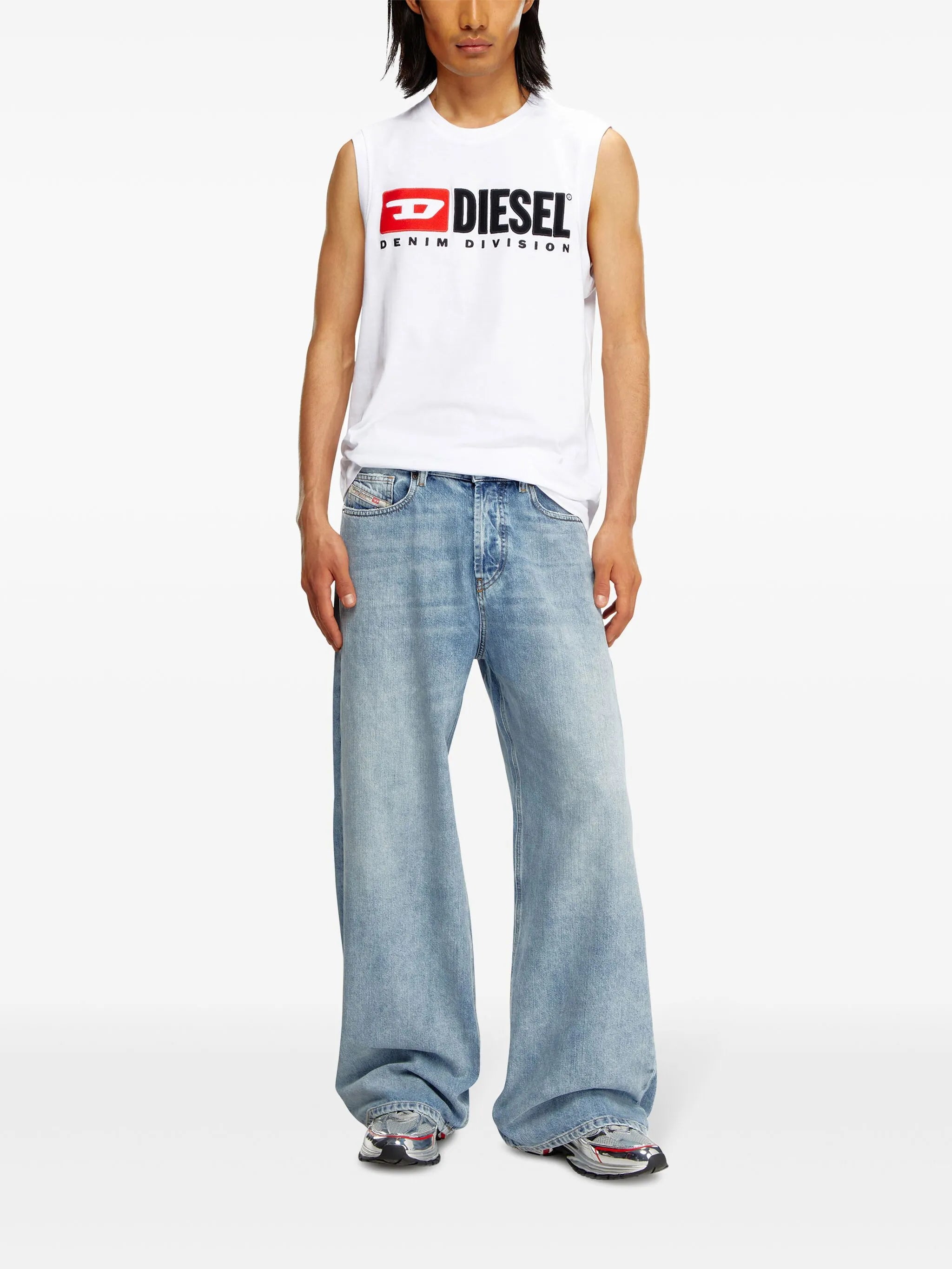 1996 D-Sire 09h57 mid-rise wide-leg jeans