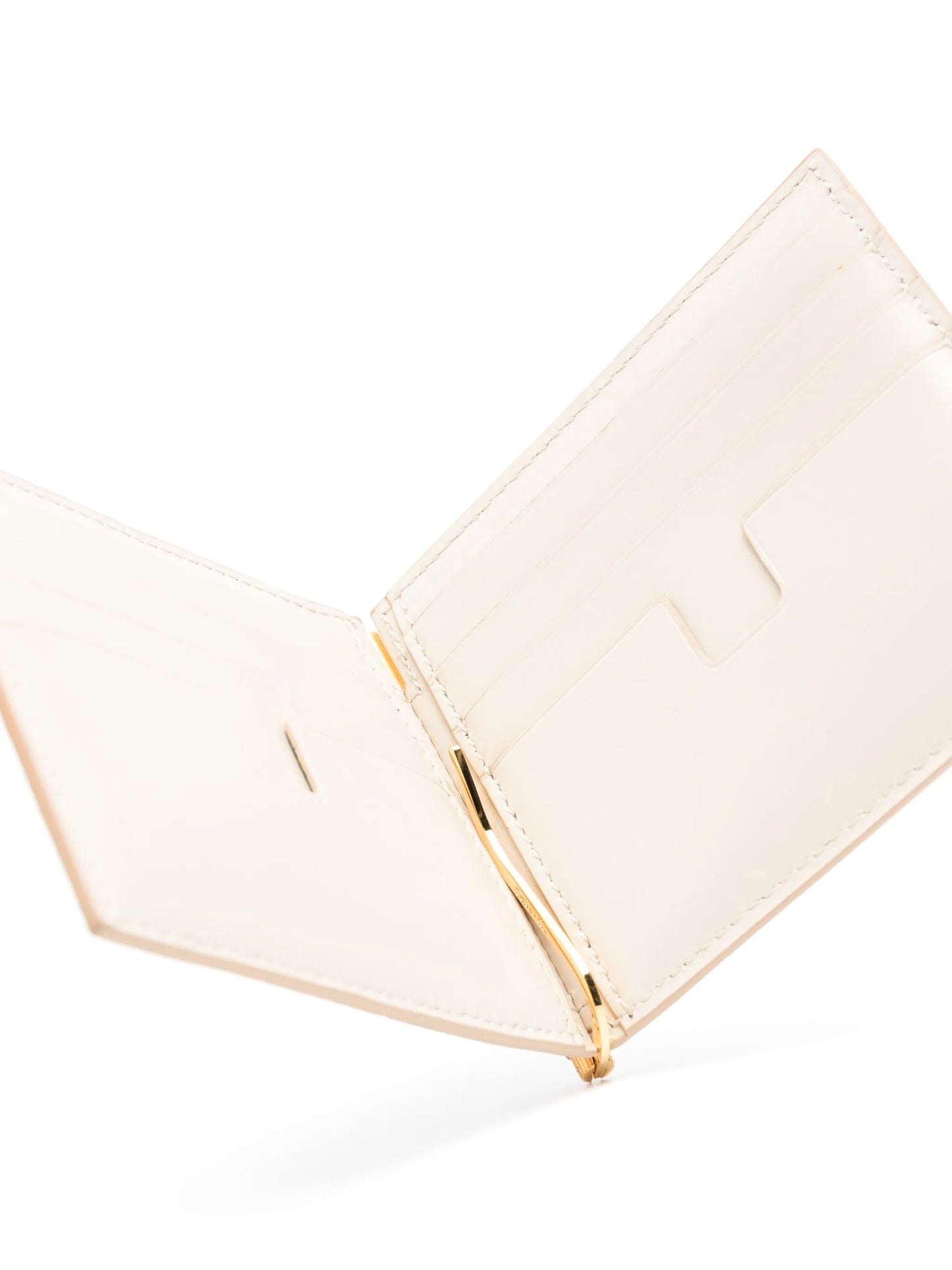 crocodile-effect bi-fold cardholder