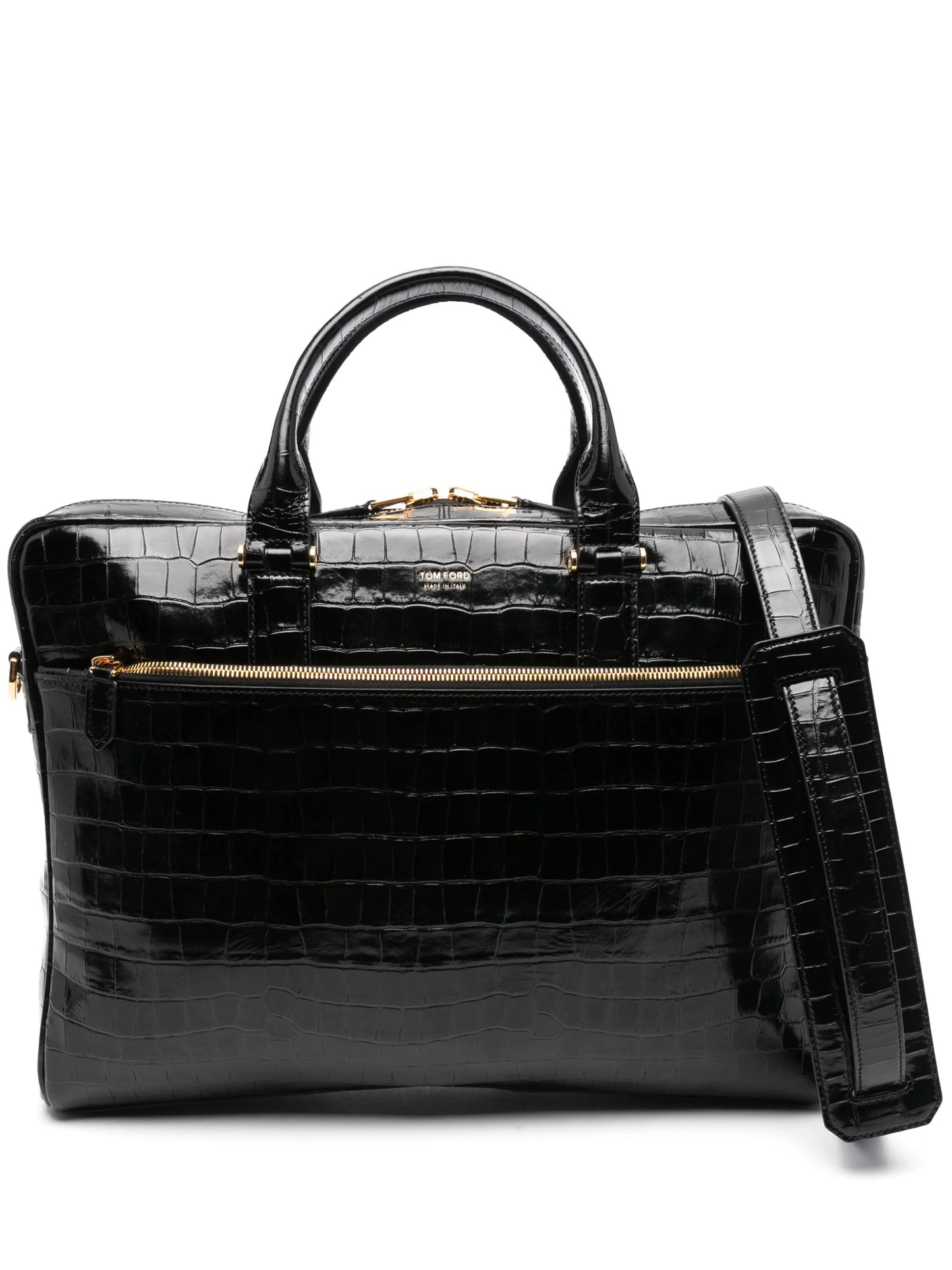 logo-stamp laptop bag