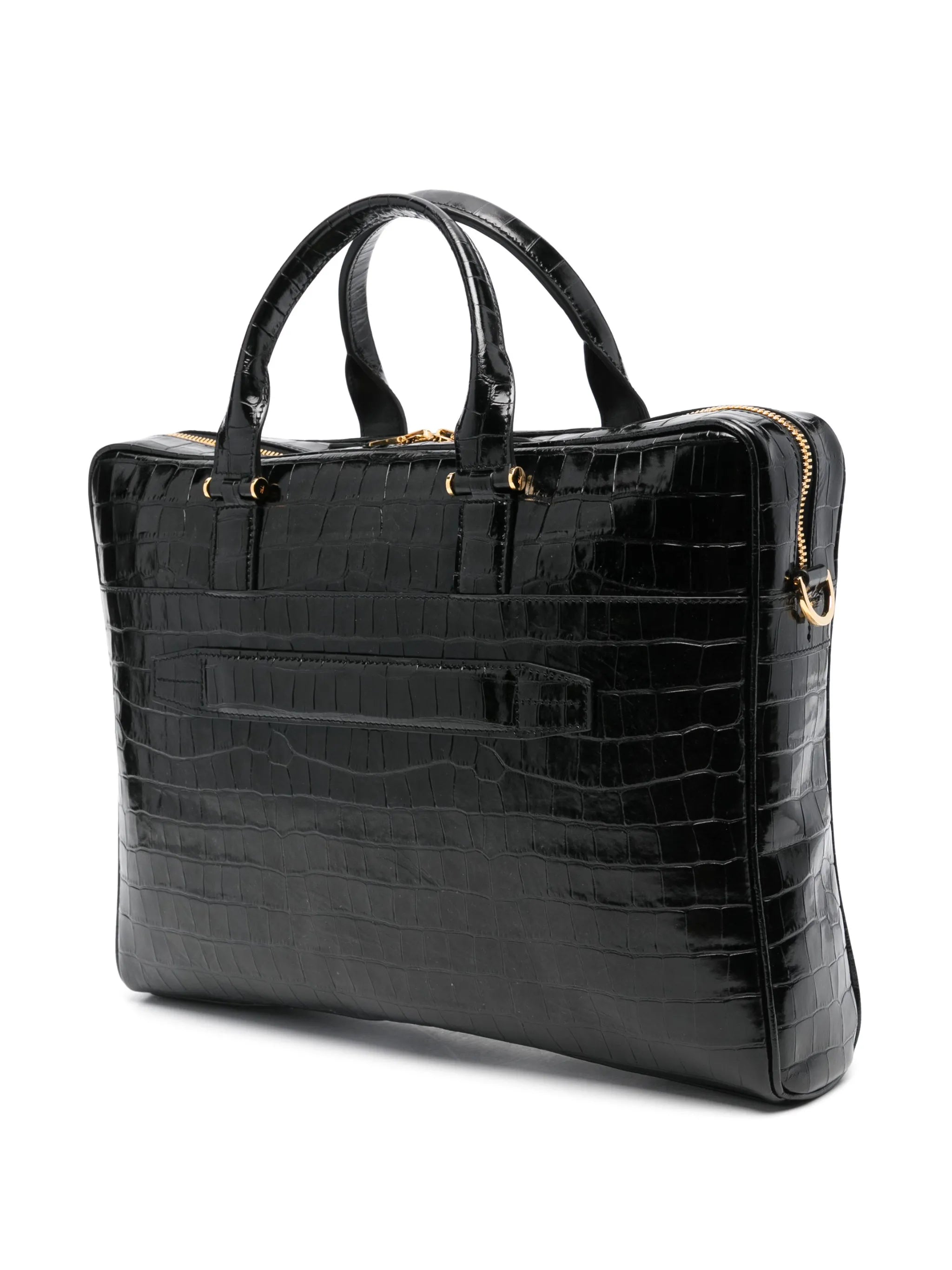 logo-stamp laptop bag