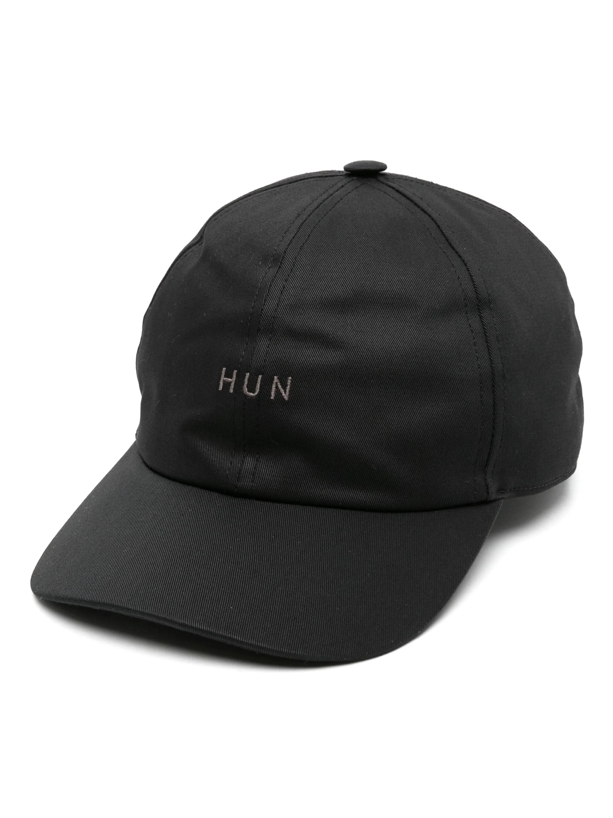 embroidered-slogan organic-cotton cap