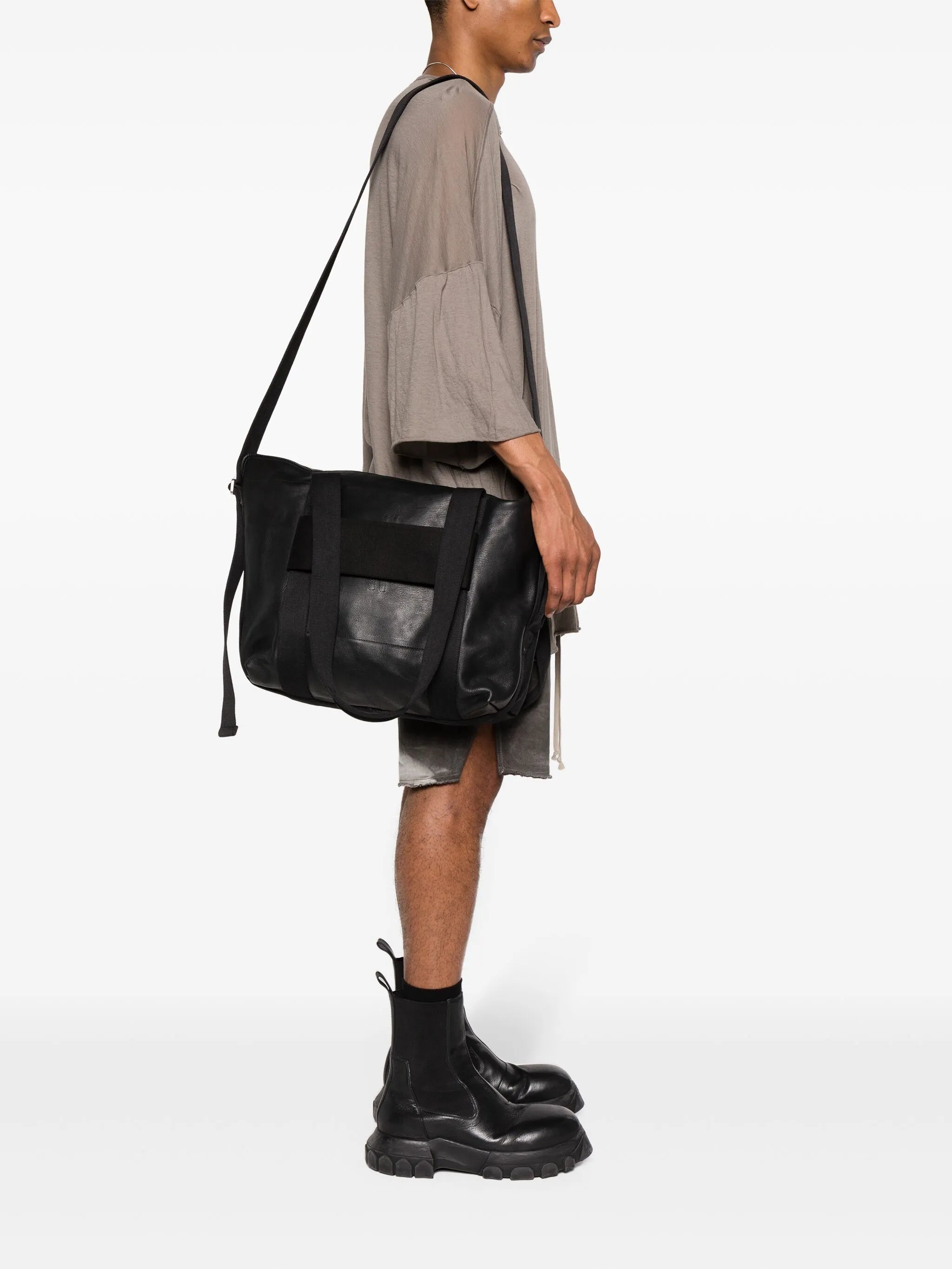 leather shoulder bag