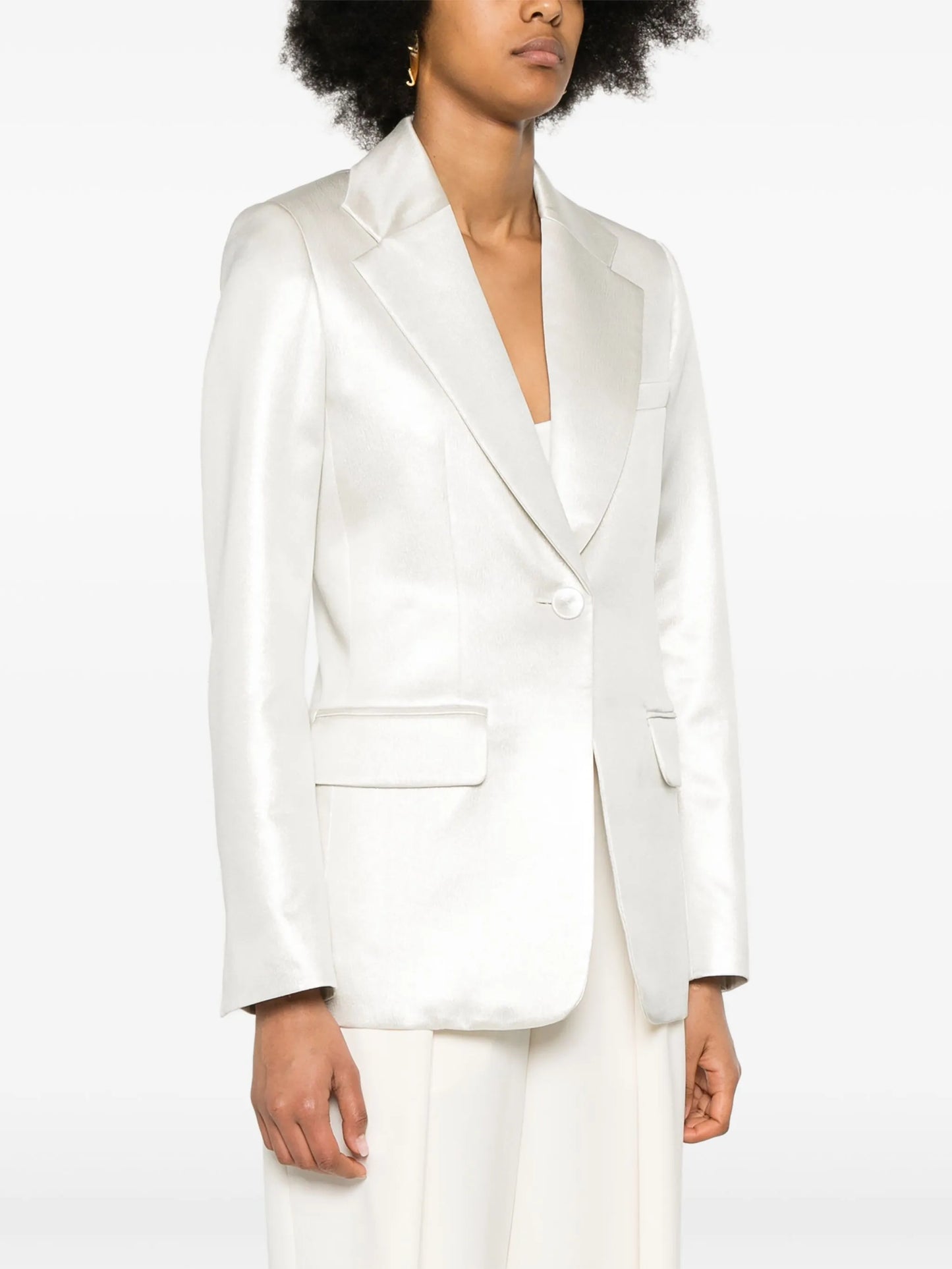 single-breasted blazer